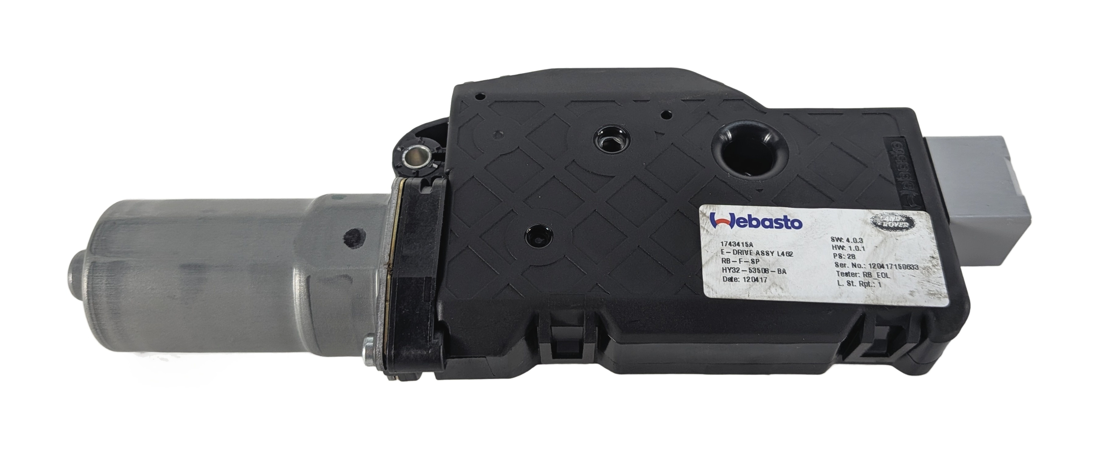 17-23 LAND ROVER DISCOVERY L462 SUNROOF MOONROOF SUN MOON ROOF MOTOR — exact item pictured