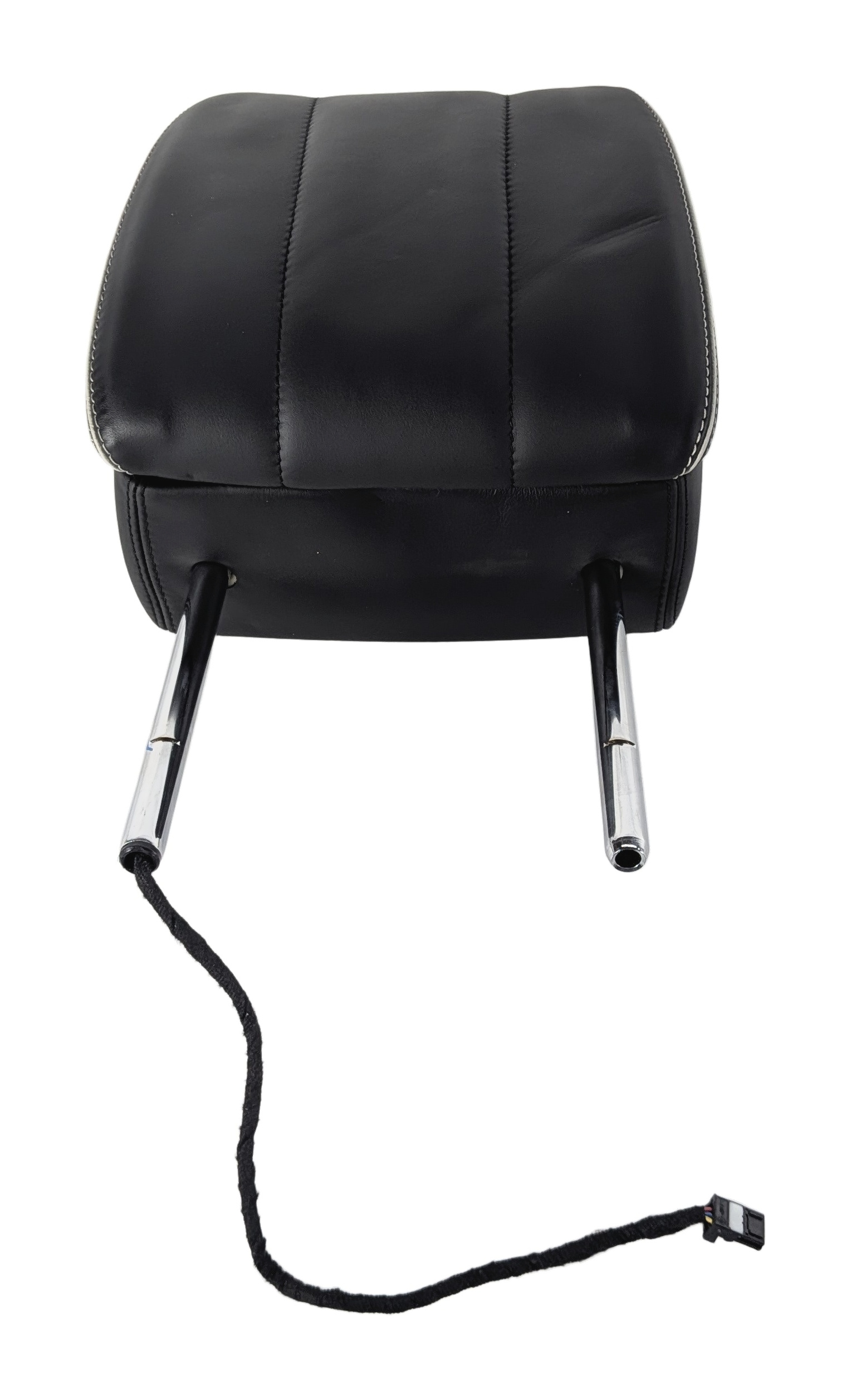 2017 ROVER DISCOVERY L462 FRONT LEFT DRIVER SEAT HEADREST (Black) — exact item pictured