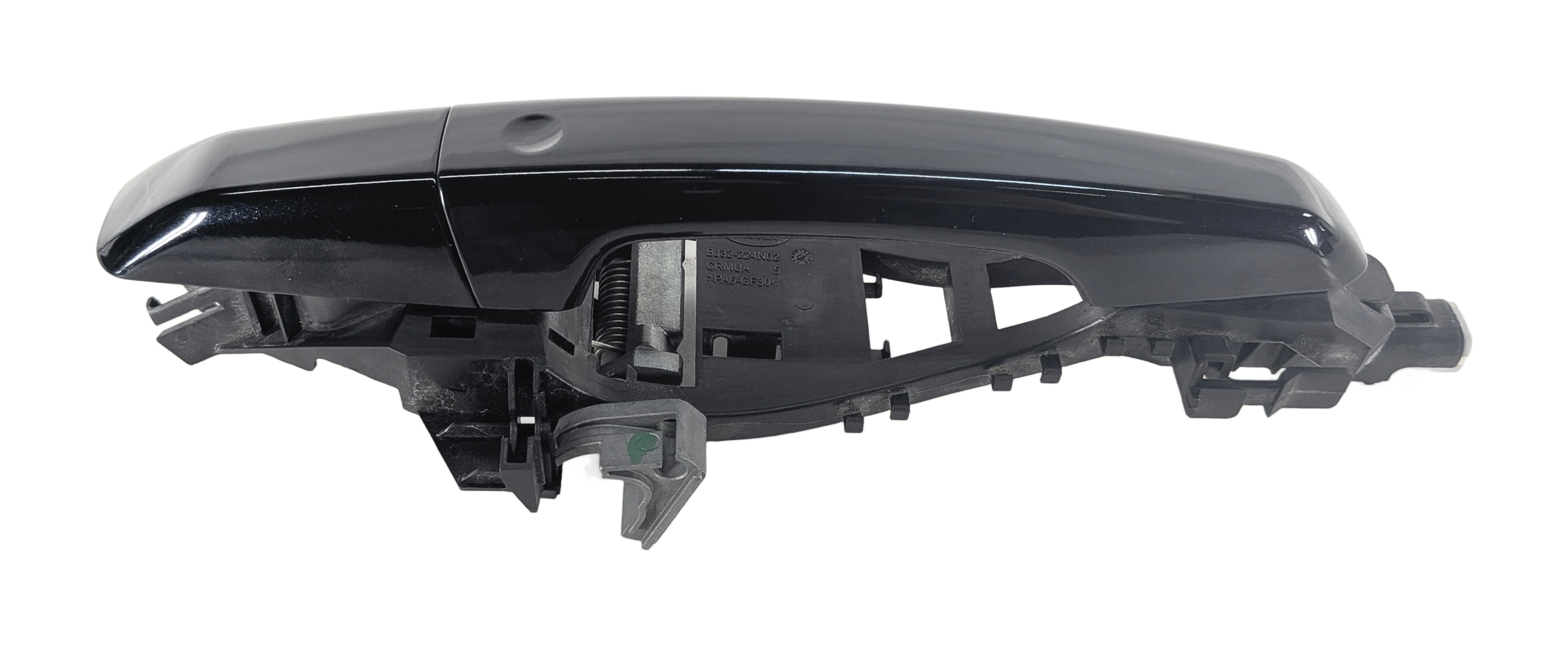 17-20 LAND ROVER DISCOVERY L462 REAR LEFT PASSIVE DOOR HANDLE (Black) — exact item pictured