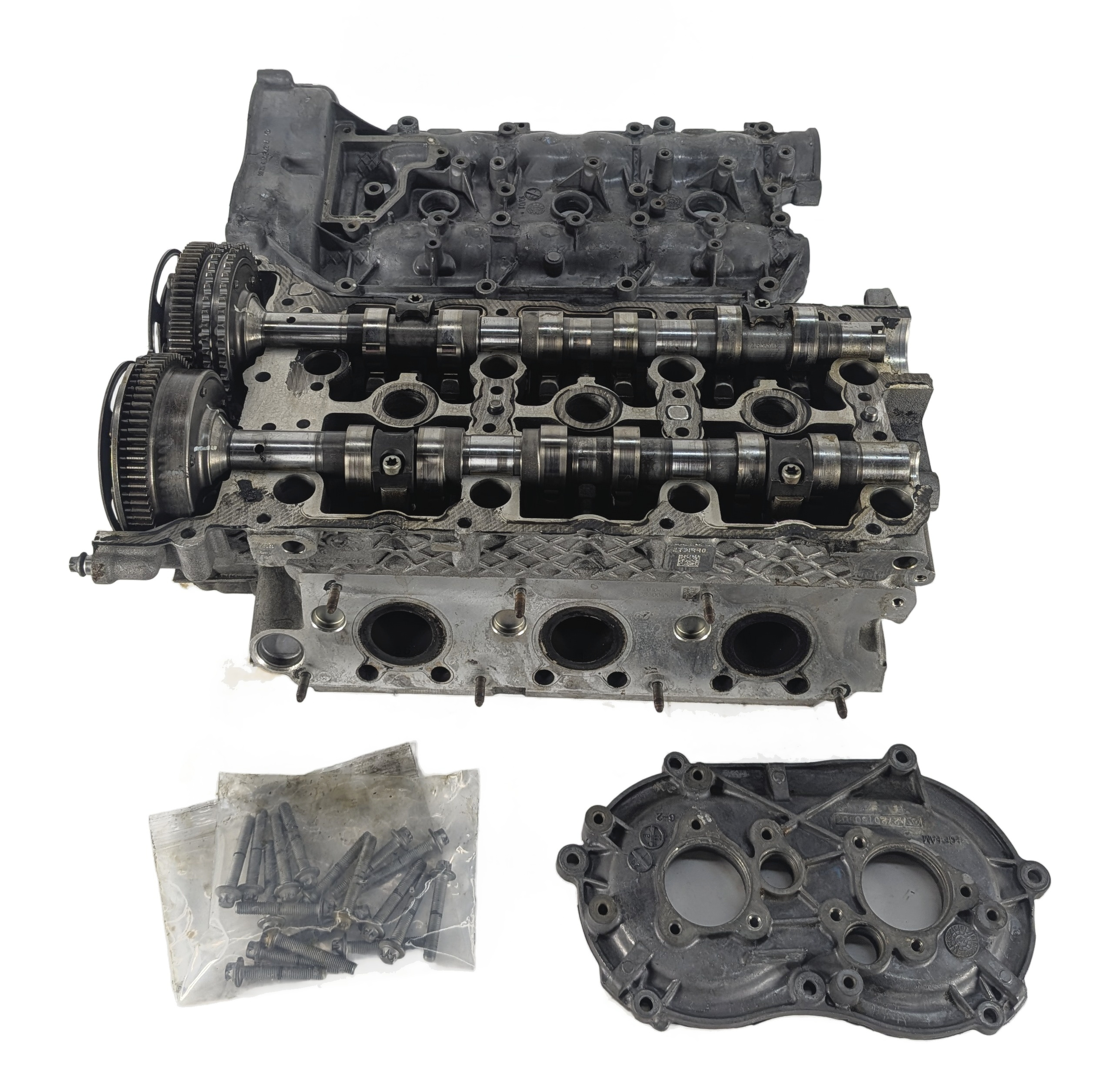06-11 MERCEDES C E GLK ML CLK SLK (W203 W204 W212 W164) 3.5L LEFT CYLINDER HEAD — exact item pictured