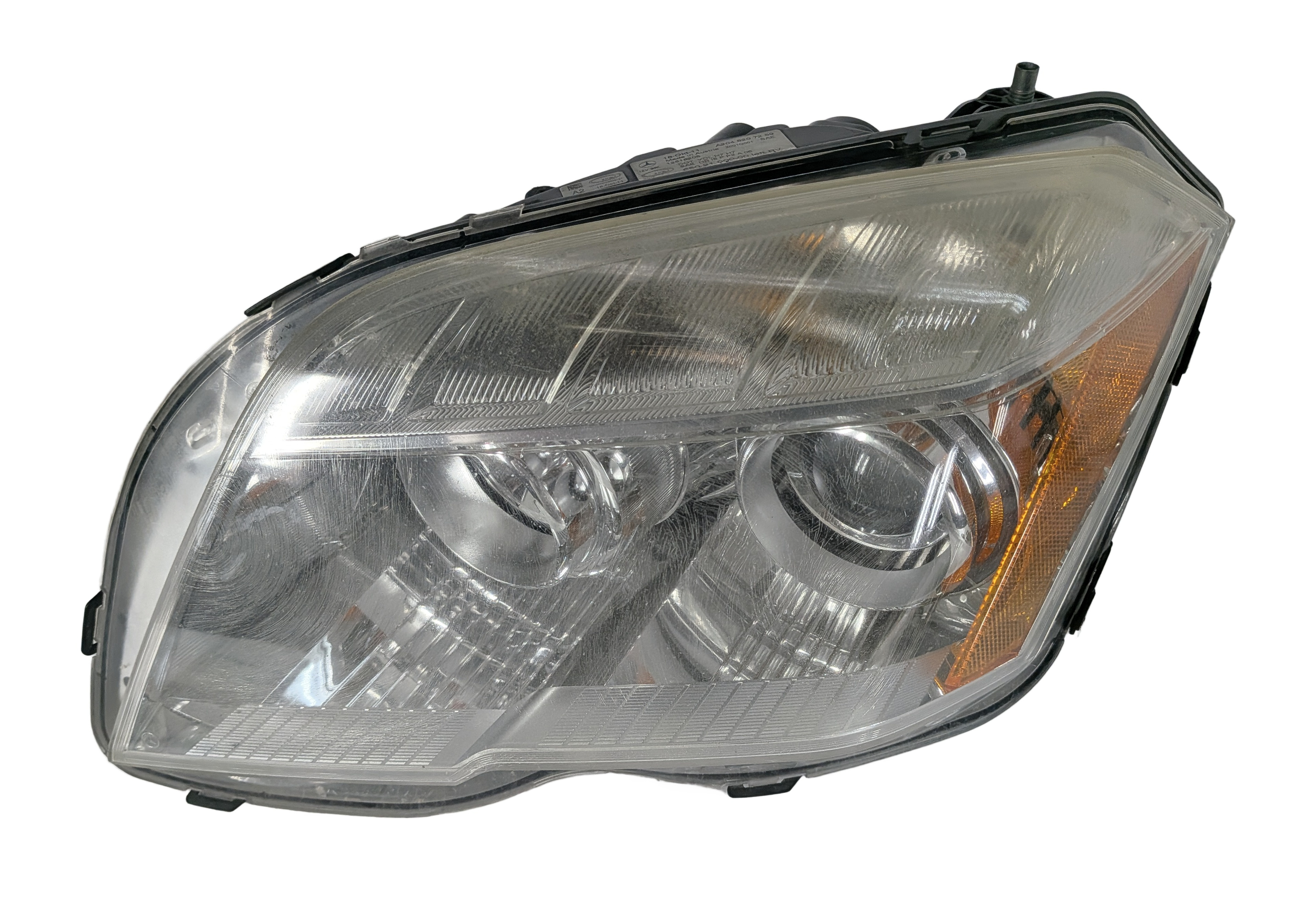 2010-2012 MB GLK350 (X204) LEFT FRONT DRIVER HALOGEN HEADLIGHT LIGHT LAMP — exact item pictured