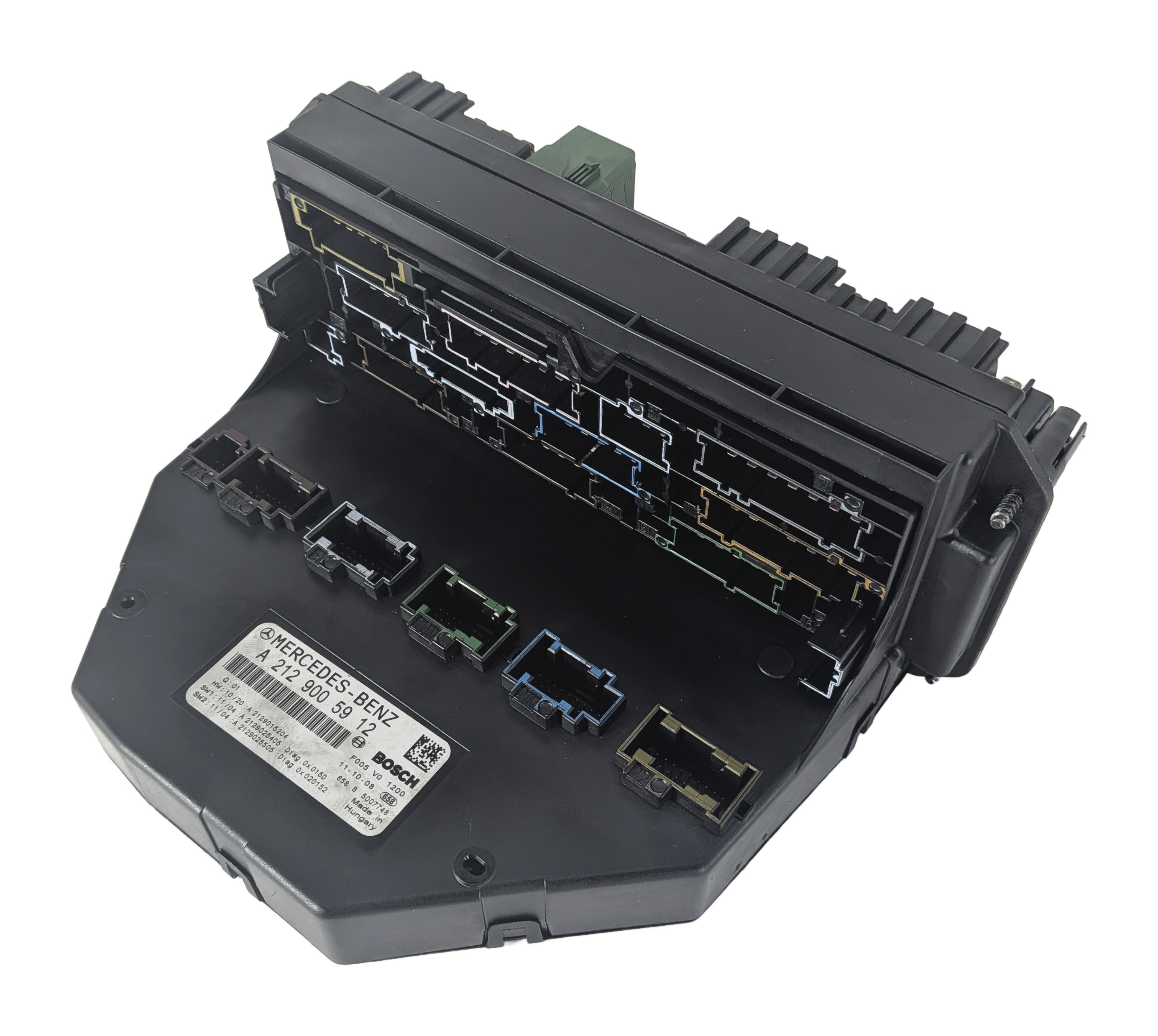 11-13 MERCEDES C E GLK CLS SLK SLS W204 W212 FRONT SIGNAL ACQUISITION MODULE SAM — exact item pictured