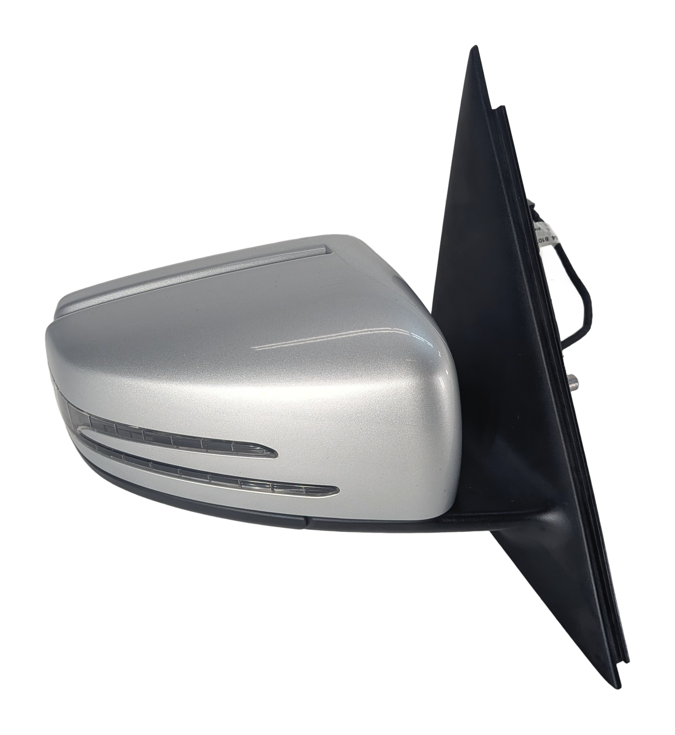 10-12 MERCEDES GLK350 (X204) RIGHT - HEATED MEMORY AUTODIM DOOR MIRROR (Silver) — exact item pictured