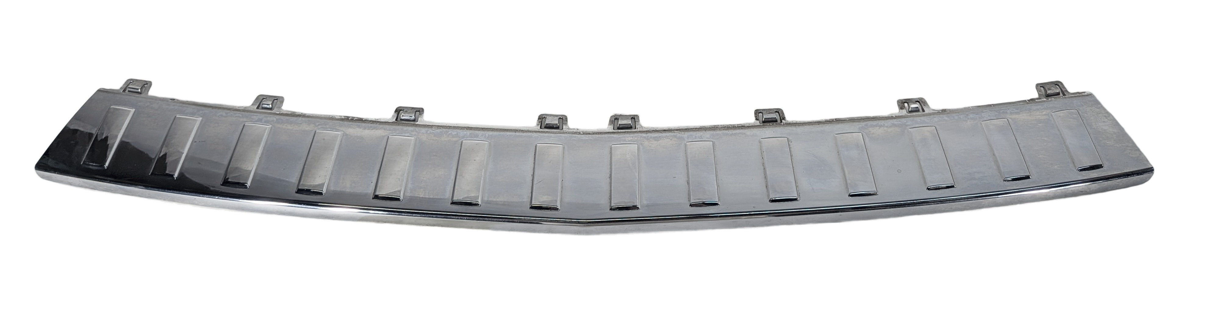 2012 MERCEDES GLK350 (X204) REAR BUMPER CHROME STEP PAD COVER PROTECTOR — exact item pictured