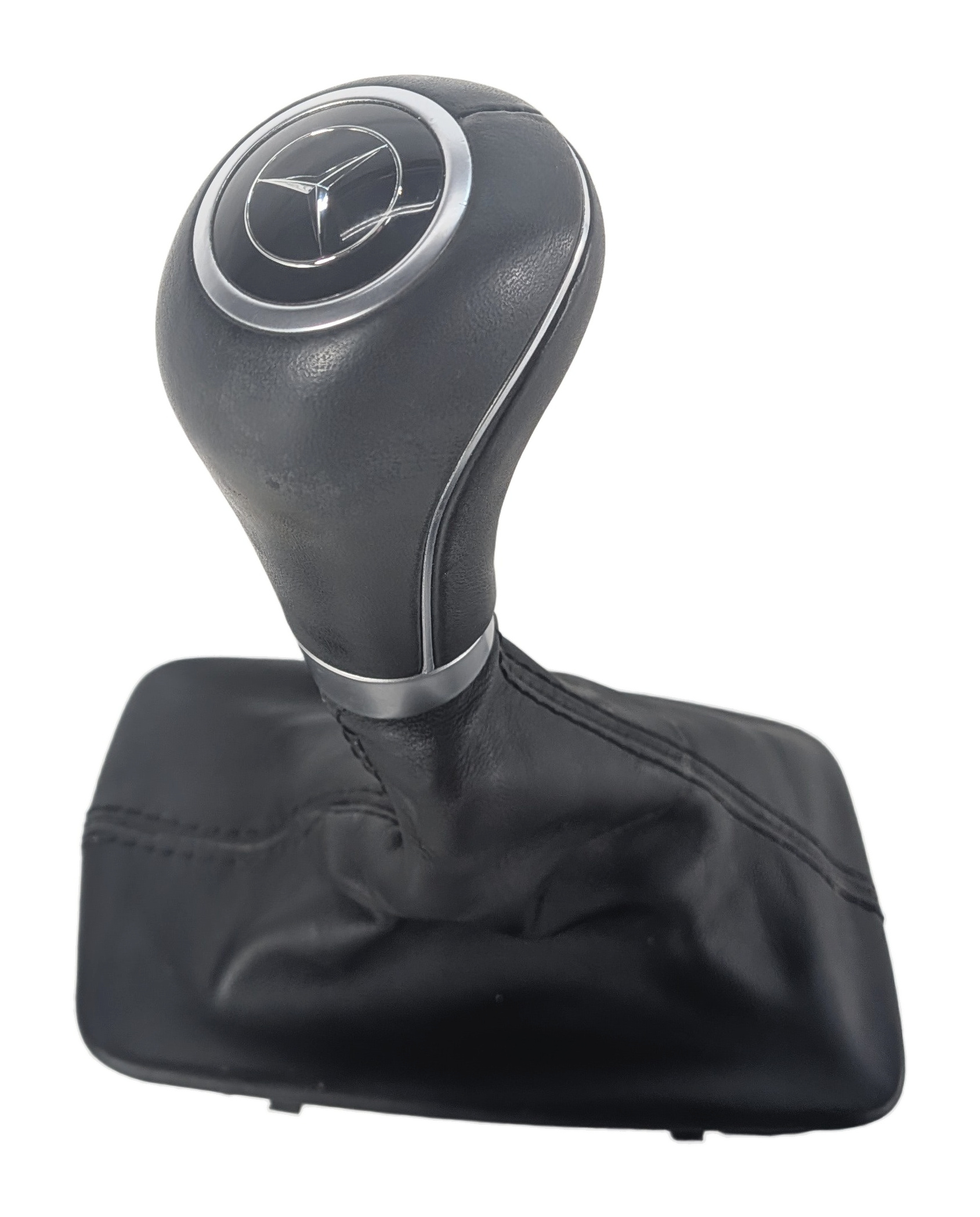 2012 MERCEDES GLK350 (X204) AUTOMATIC GEAR SHIFT KNOB w/ BOOT LEATHER — exact item pictured