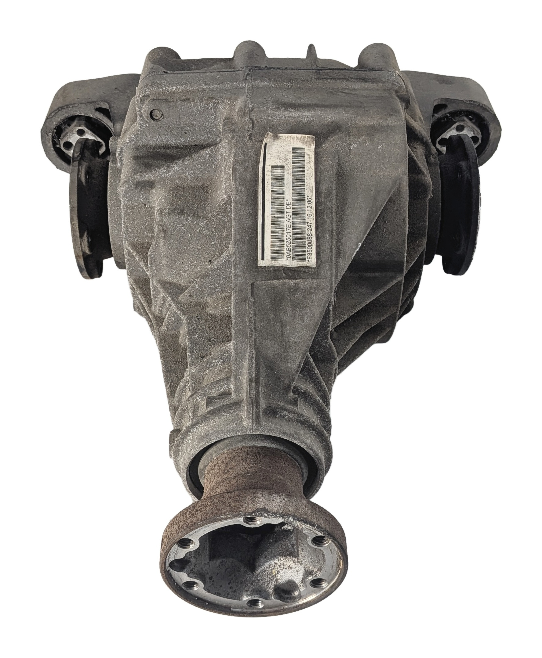 2007-2010 AUDI Q7 VW TOUAREG (4L 7L) REAR DIFFERENTIAL CARRIER ASSEMBLY — exact item pictured