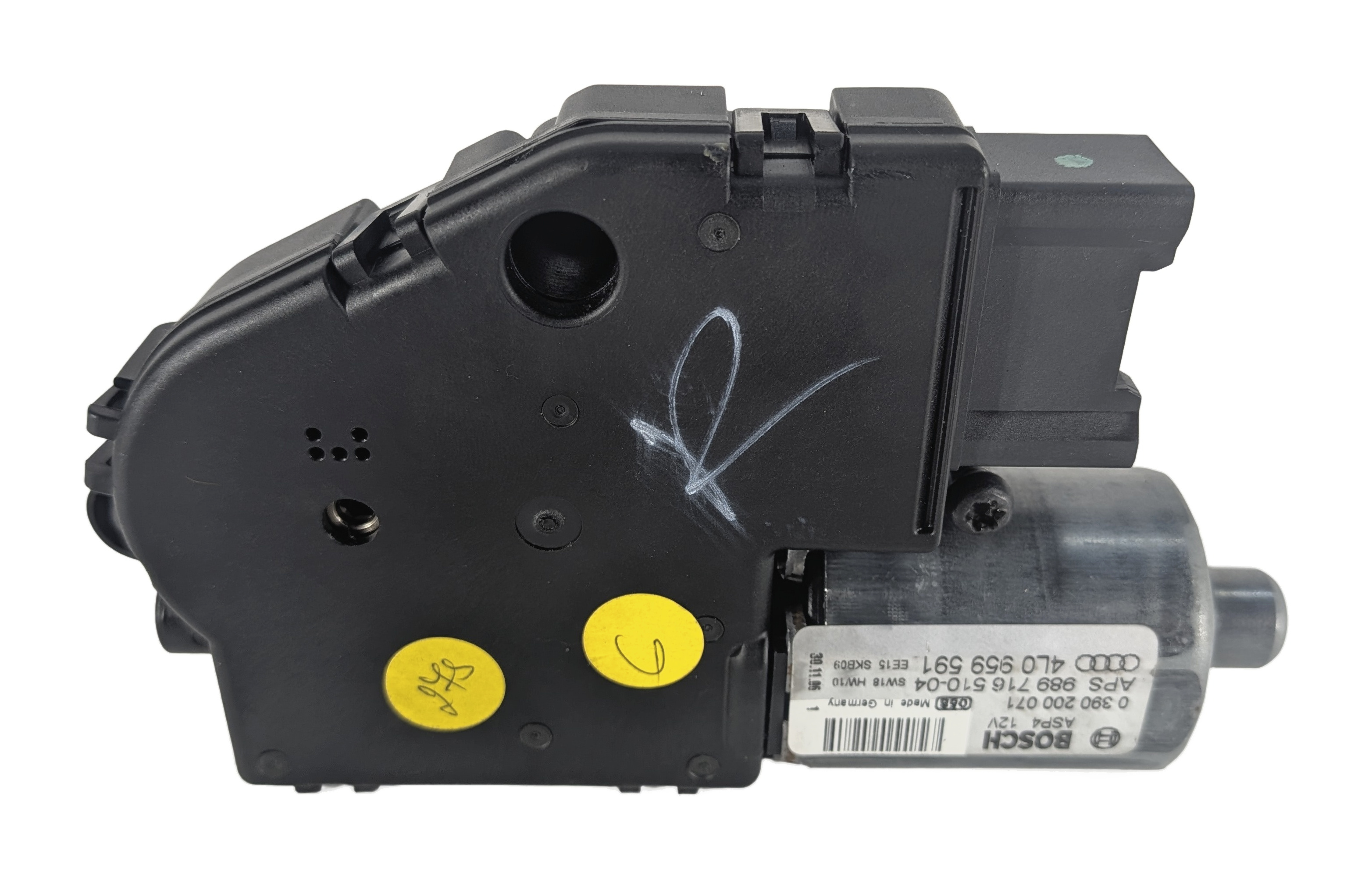 2007-2014 AUDI Q7 (4L) PANORAMIC SUNROOF MOTOR SUN ROOF MOTOR SUNSHADE MOTOR — exact item pictured