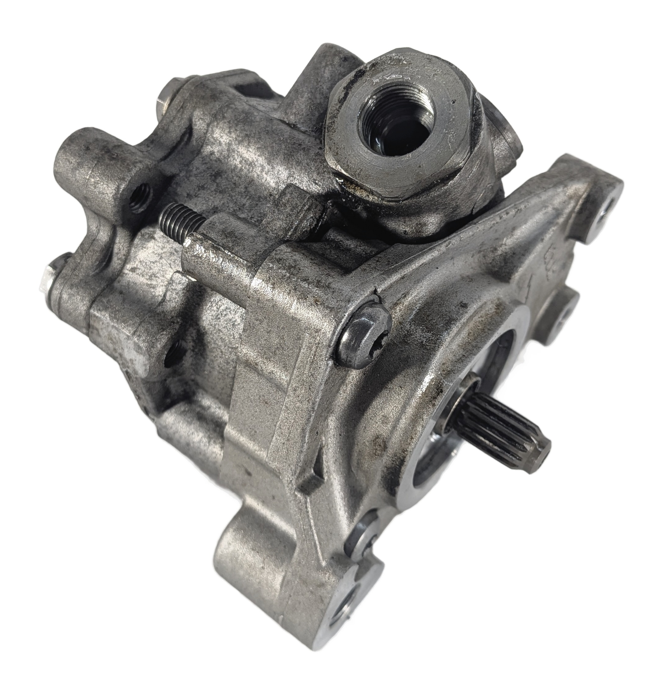 2007-2008 AUDI Q7 (4L) 4.2L POWER STEERING PUMP HYDRAULIC — exact item pictured
