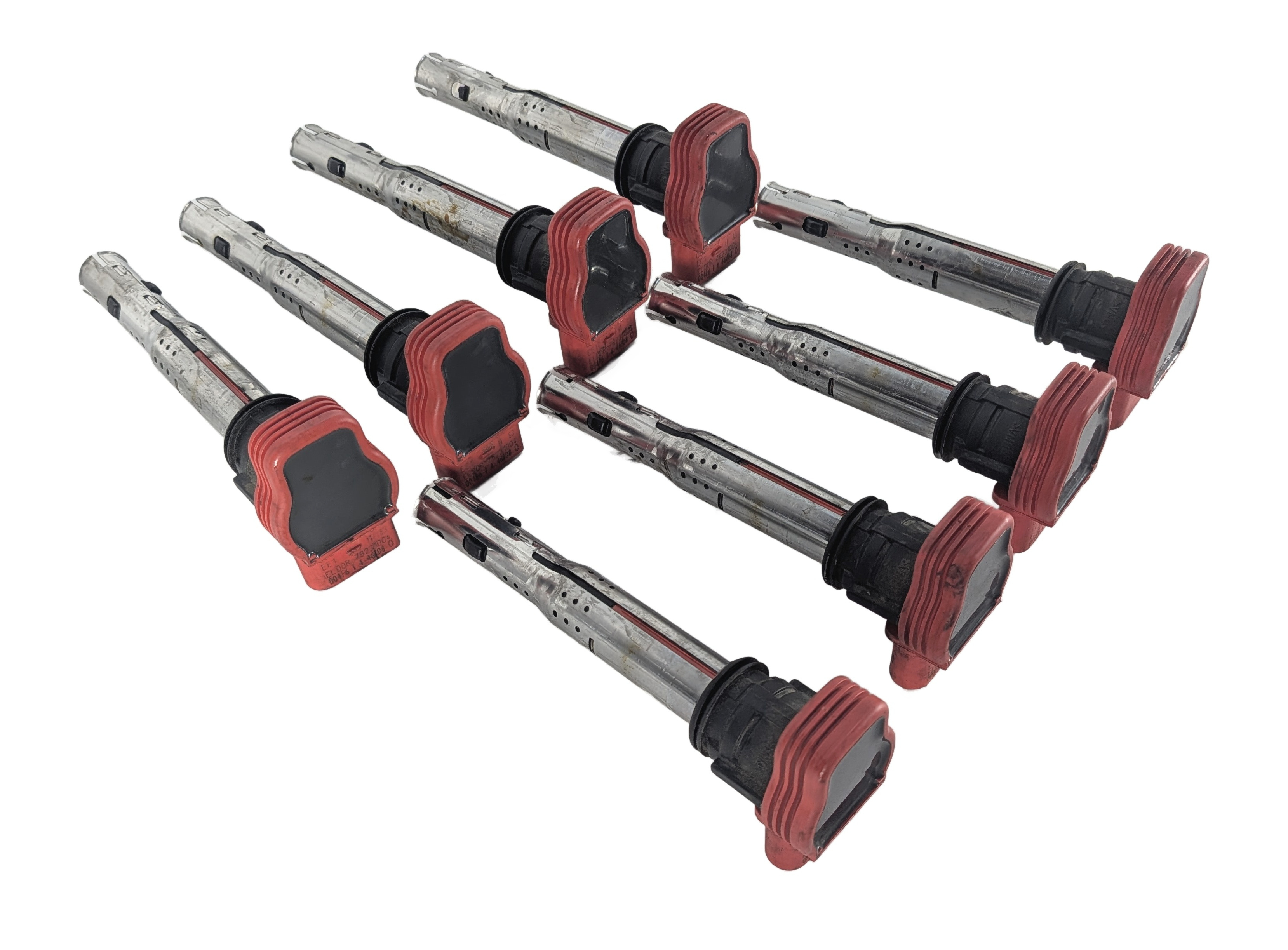 2005-2017 AUDI A4 S4 A5 S5 A6 S6 A7 A8 Q5 SQ5 Q7 R8 S8 - IGNITION COIL SET 8 — exact item pictured