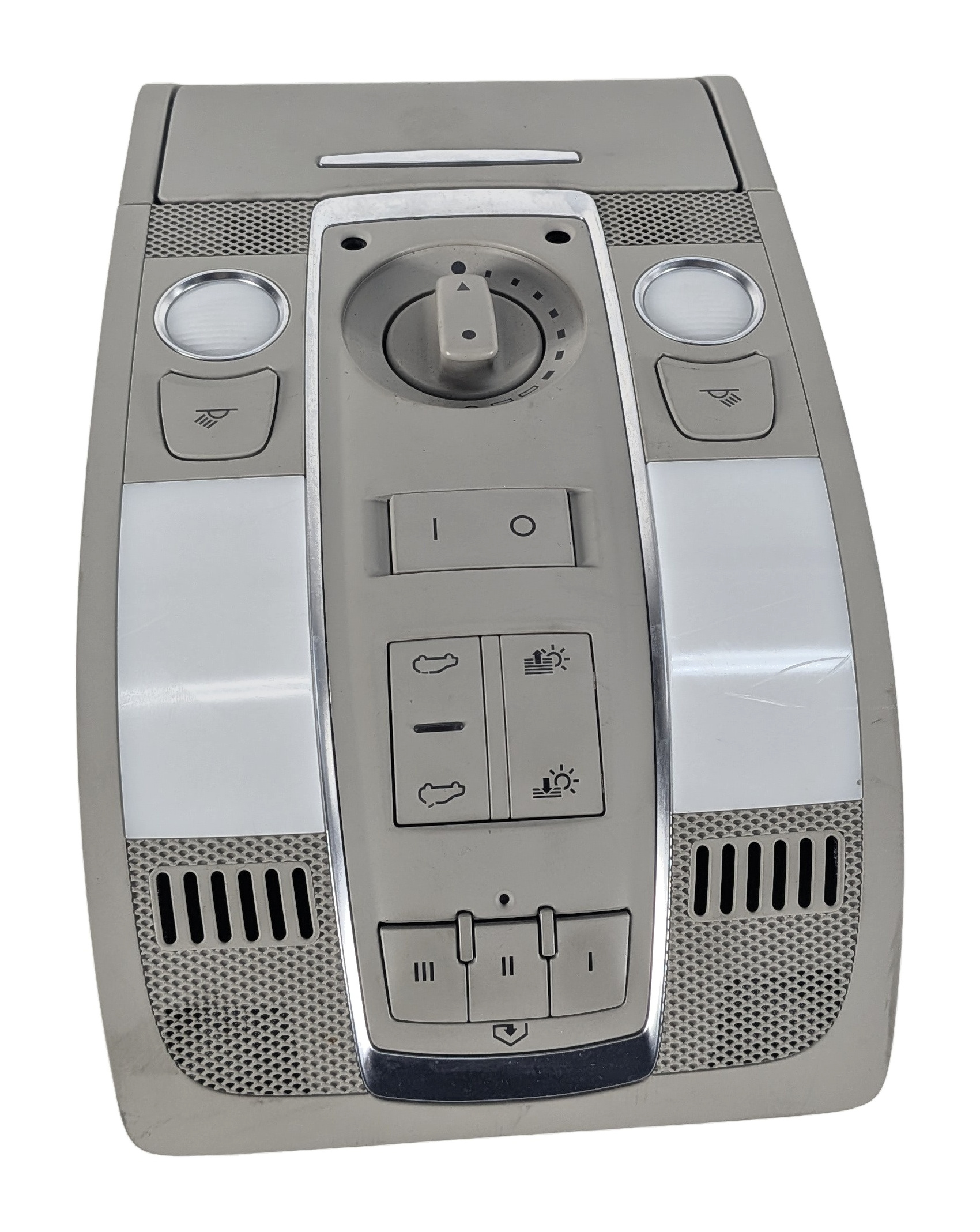 2007-2015 AUDI Q7 (4L) FRONT DOMELIGHT READING COURTESY DOME LIGHT LAMP (Grey) — exact item pictured