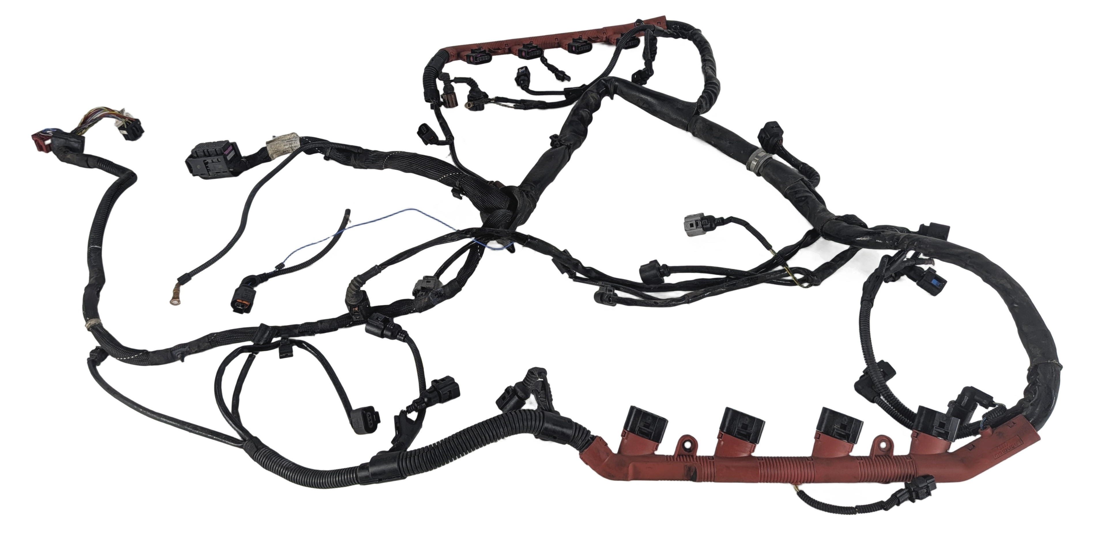 2007 AUDI Q7 (4L) 4.2L (BAR) ENGINE MOTOR WIRE WIRING HARNESS LOOM — exact item pictured