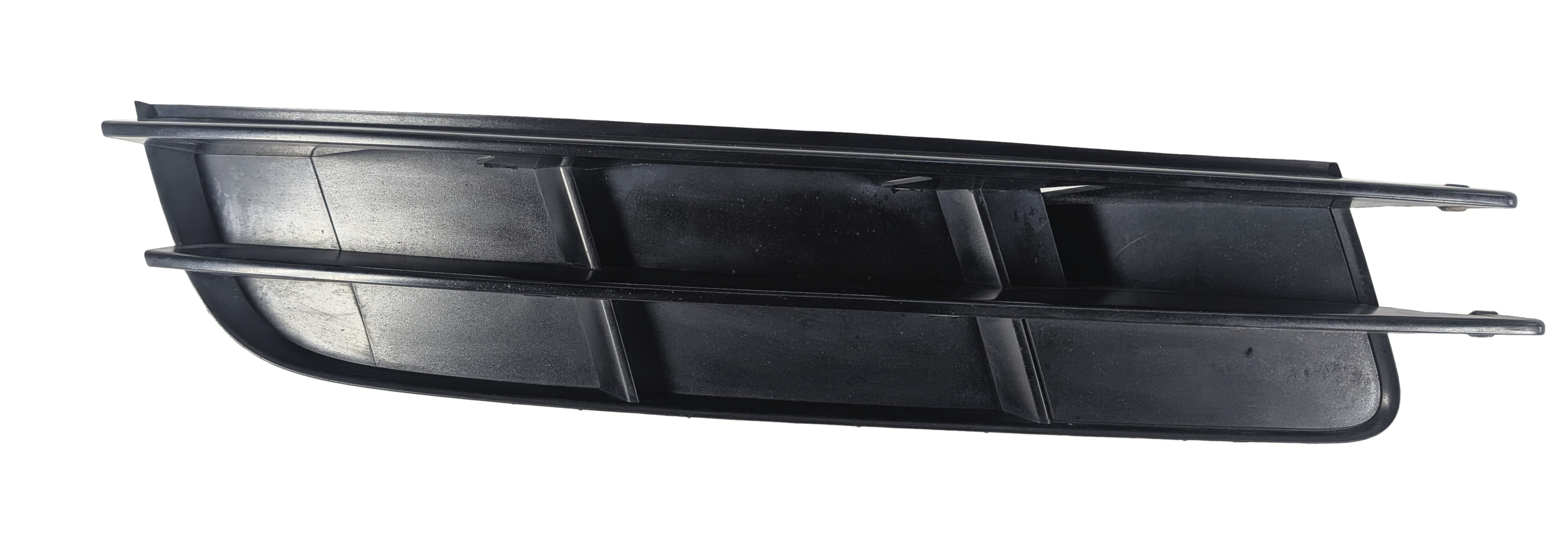 2007 AUDI Q7 (4L) FRONT RIGHT PASSENGER LOWER BUMPER GRILLE INSERT BLACK — exact item pictured