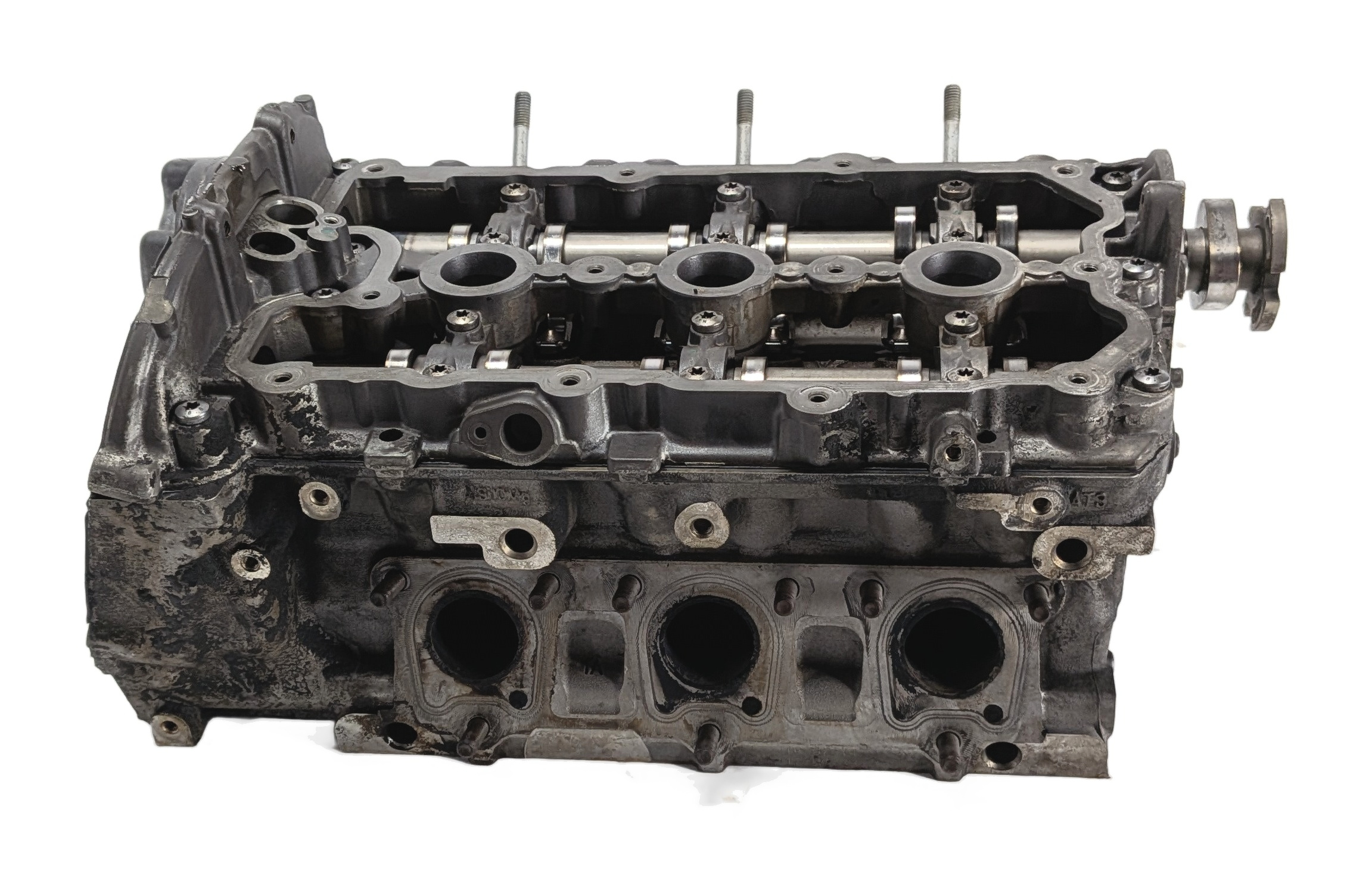 2013-2015 AUDI Q7 (4L) 3.0L SUPERCHARGED ENGINE RIGHT CYLINDER HEAD — exact item pictured