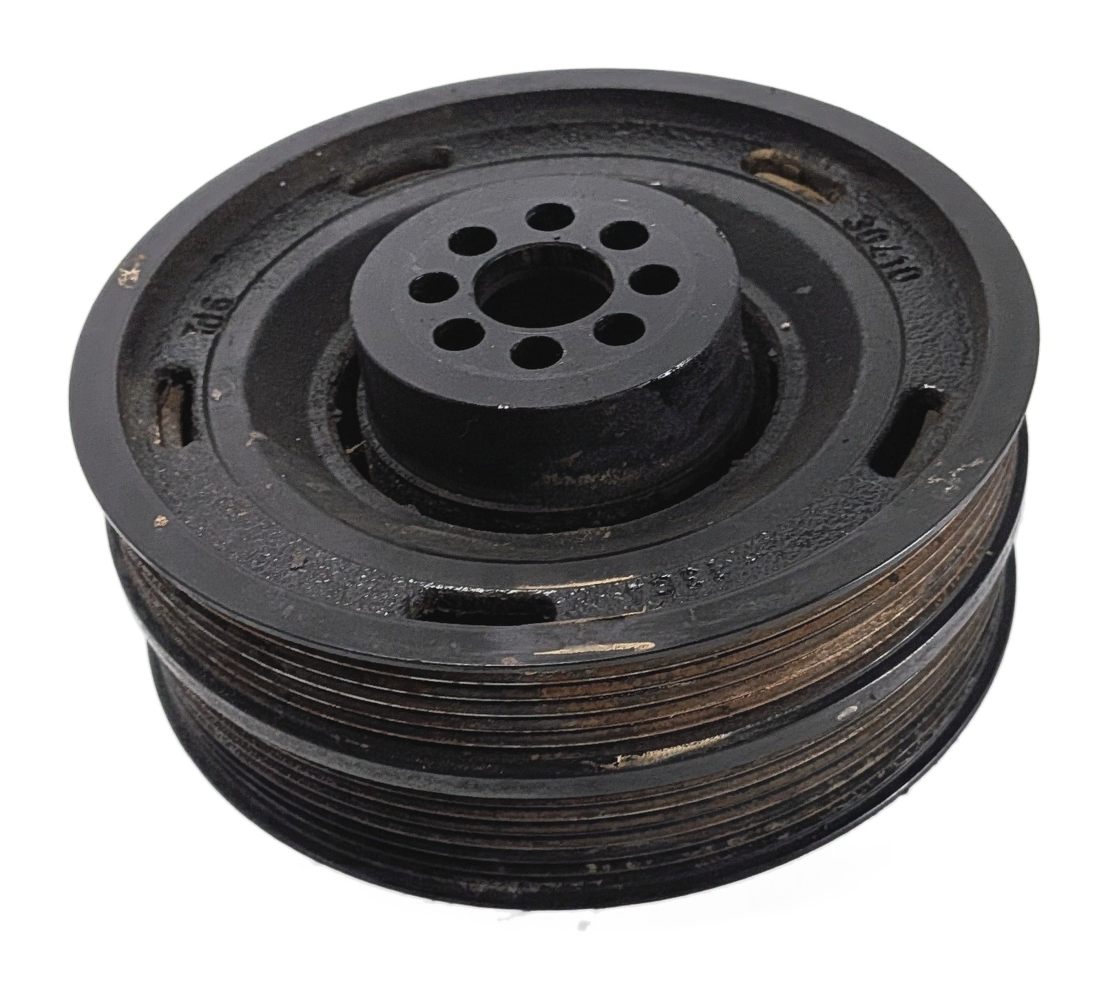 09-17 AUDI A6 A7 A8 Q5 Q7 S4 S5 (C7 D4 8R 4L B8 8T) 3.0L SUPER HARMONIC BALANCER — exact item pictured