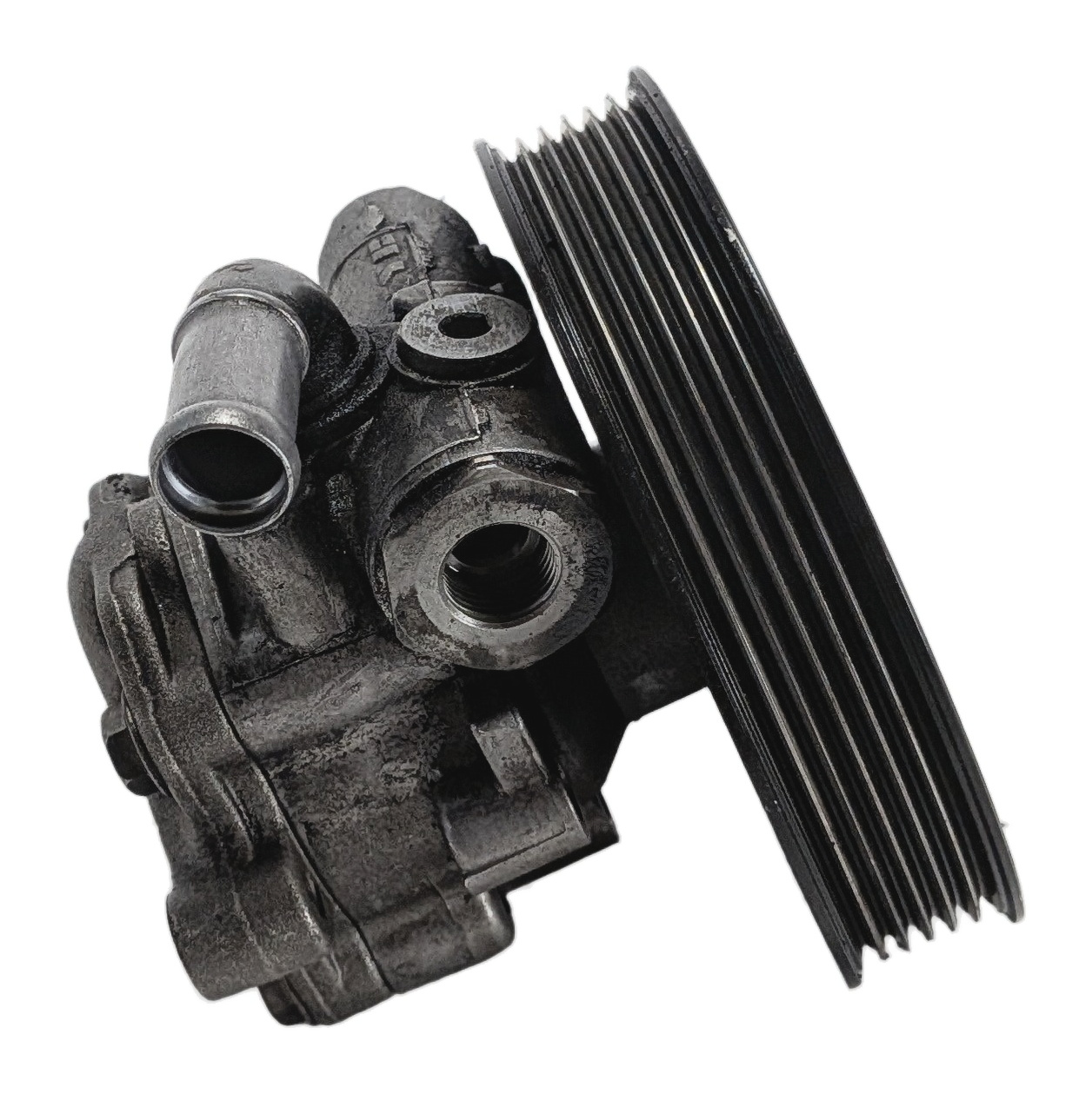 2007-2015 AUDI Q7 (4L) TOUAREG 3.0L / 3.6L ENGINE POWER STEERING PUMP w/ PULLEY — exact item pictured