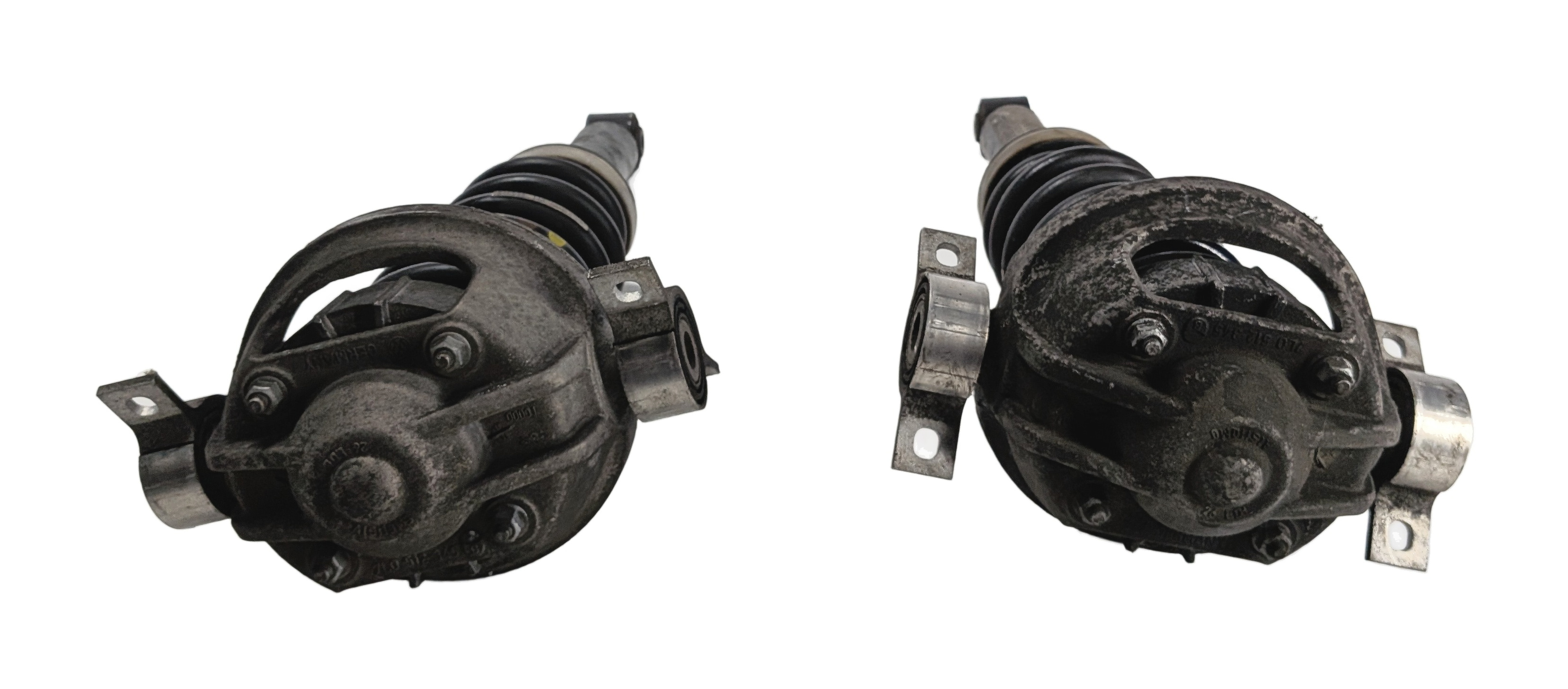 2007-2015 AUDI Q7 (4L) REAR LEFT & RIGHT SHOCK STRUT SET-2 (COMFORT SUSPENSION) — exact item pictured