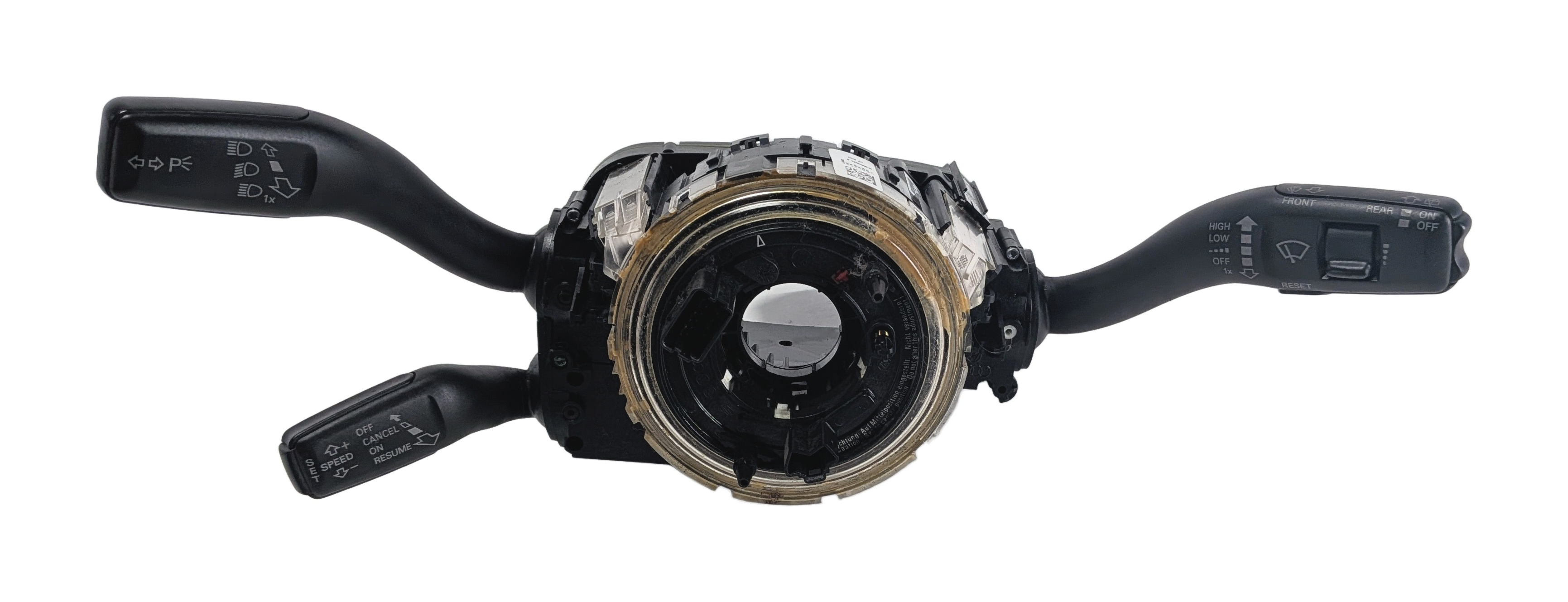 2009-2015 AUDI Q7 (4L) STEERING COLUMN BLINKER WIPER CRUISE COMBINATION SWITCH — exact item pictured