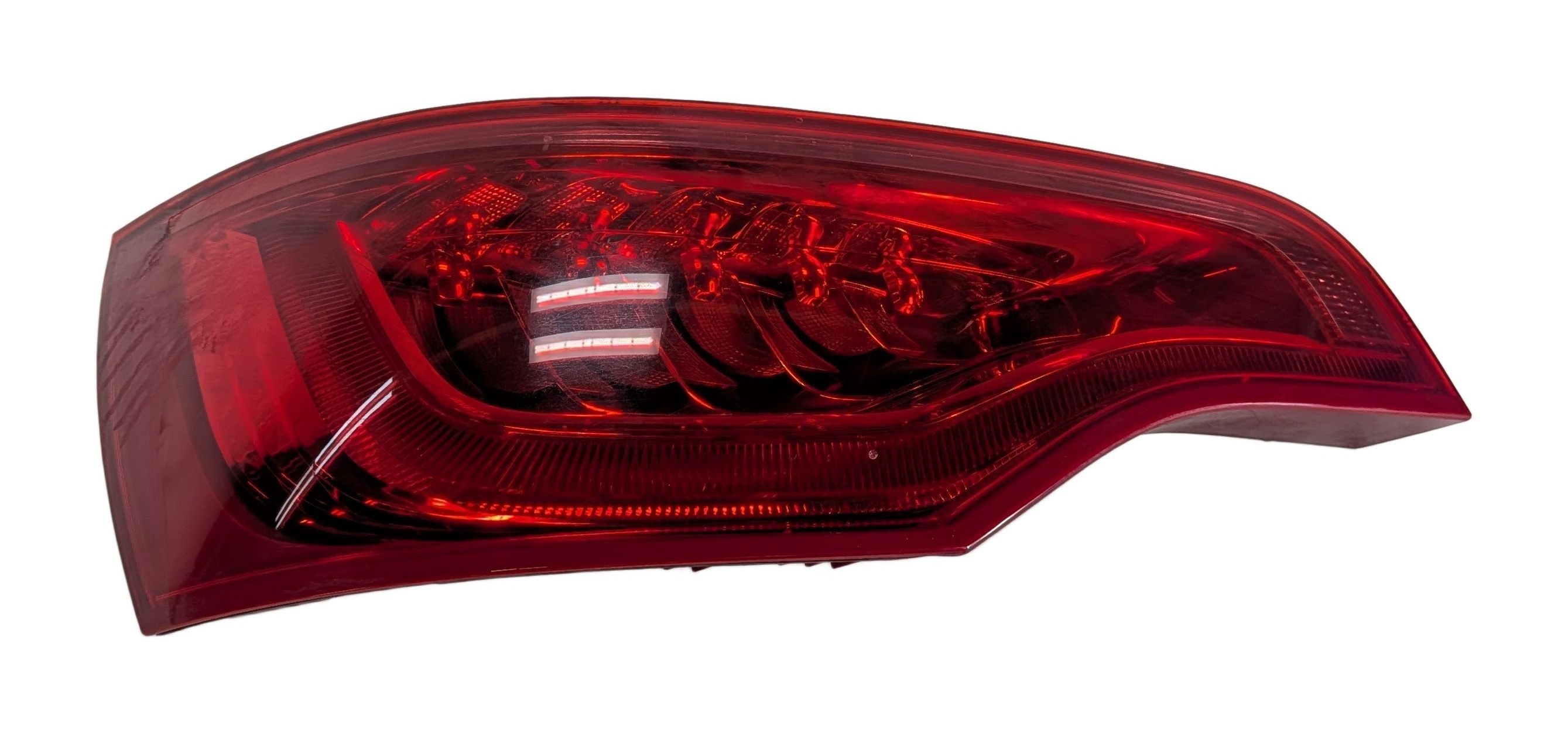 2010-2015 AUDI Q7 (4L) REAR LEFT DRIVER TAILLIGHT BRAKE LIGHT LAMP (LED) — exact item pictured