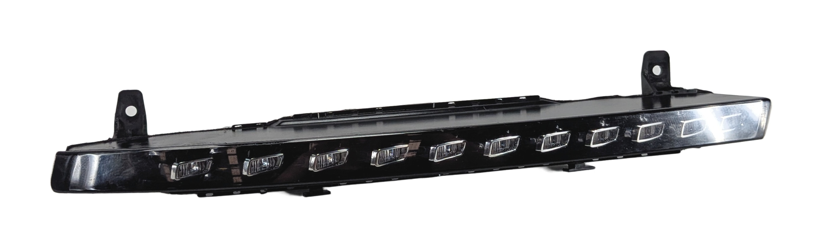 2010-2015 AUDI Q7 (4L) FRONT LEFT DRIVER LED DRL TURN SIGNAL MARKER LIGHT LAMP — exact item pictured