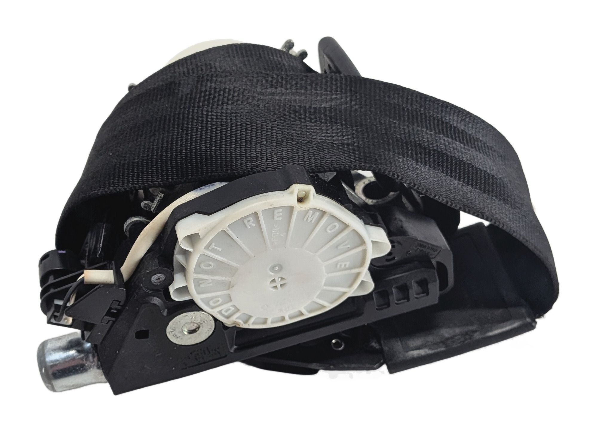2007-2009 AUDI Q7 (4L) FRONT LEFT DRIVER SEAT SEATBELT RETRACTOR (Black) — exact item pictured