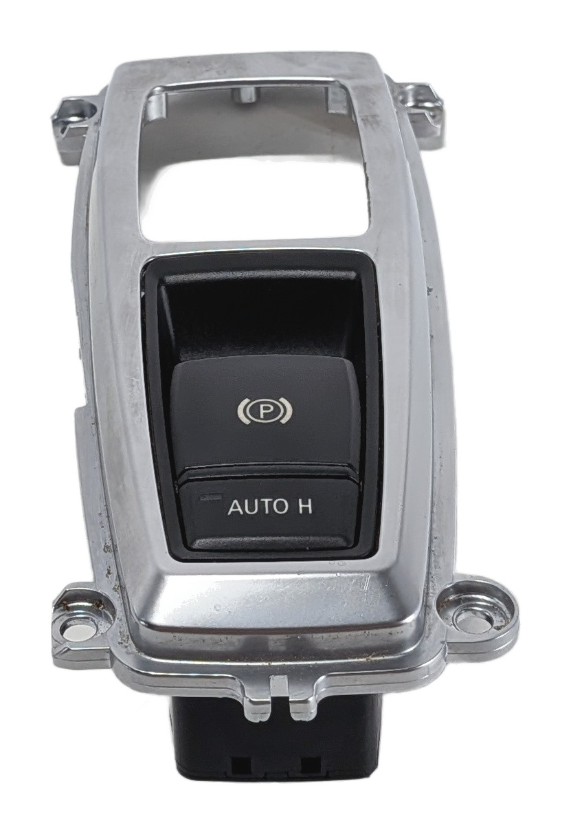 2009 BMW X5 (E70) ELECTRONIC EMERGENCY PARK PARKING BRAKE AUTO HOLD SWITCH — exact item pictured