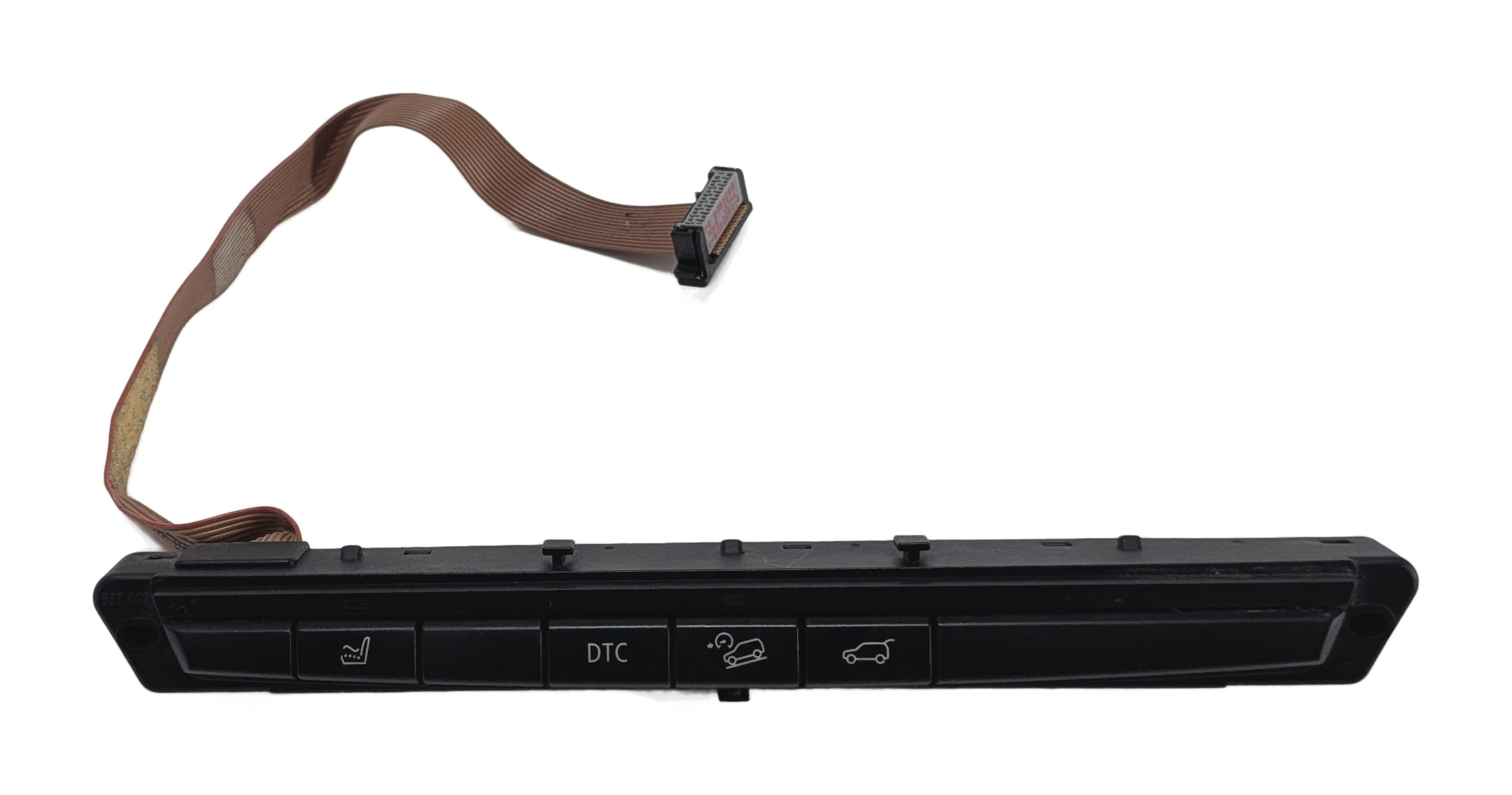 2009 BMW X5 (E70) CENTER CONSOLE DTC HILL DESCENT RIDE HEIGHT SWITCH PANEL — exact item pictured