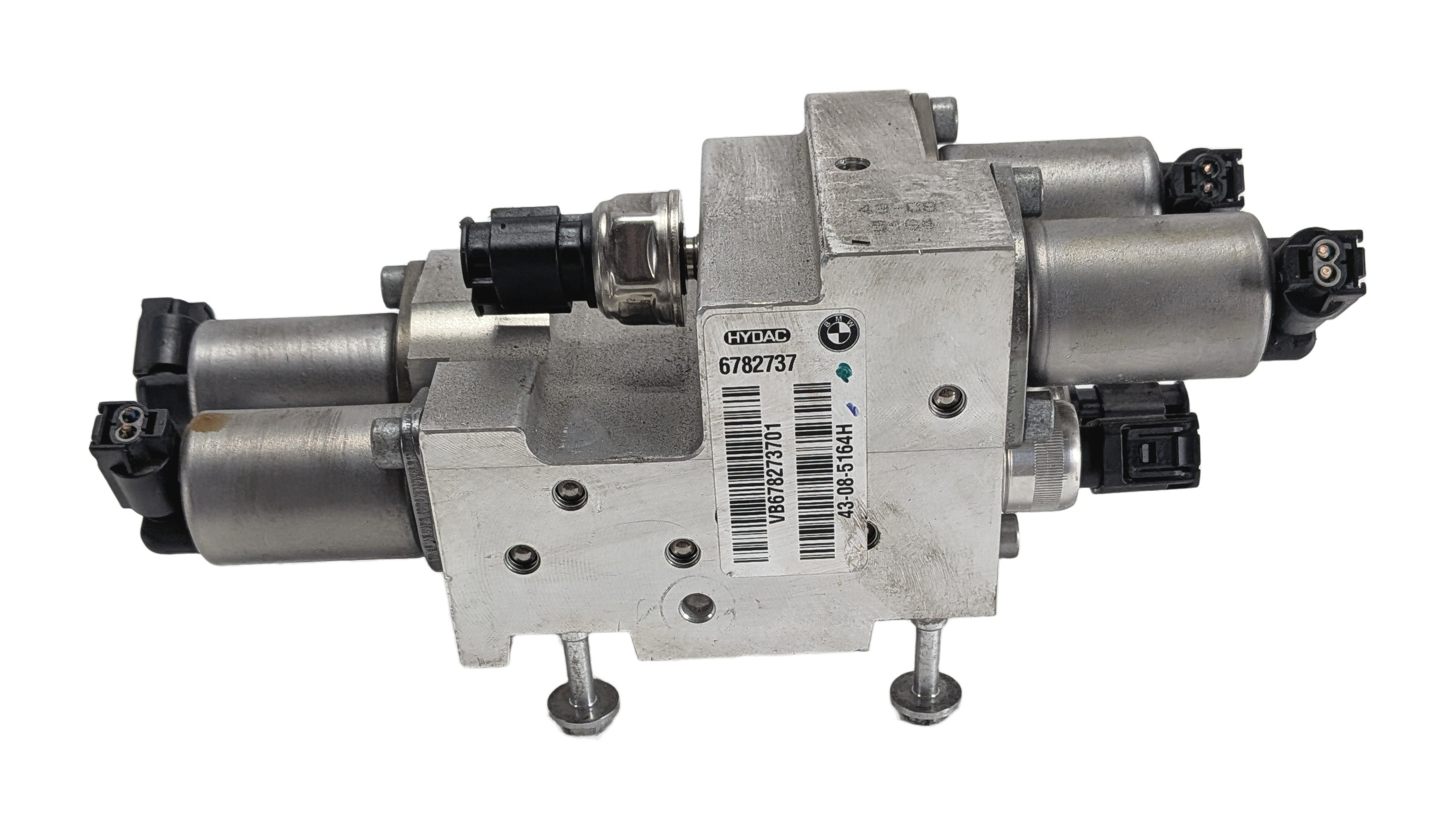 2009 BMW X5 (E70) DYNAMIC DRIVE ACTIVE SUSPENSION HYDRAULIC VALVE BLOCK — exact item pictured