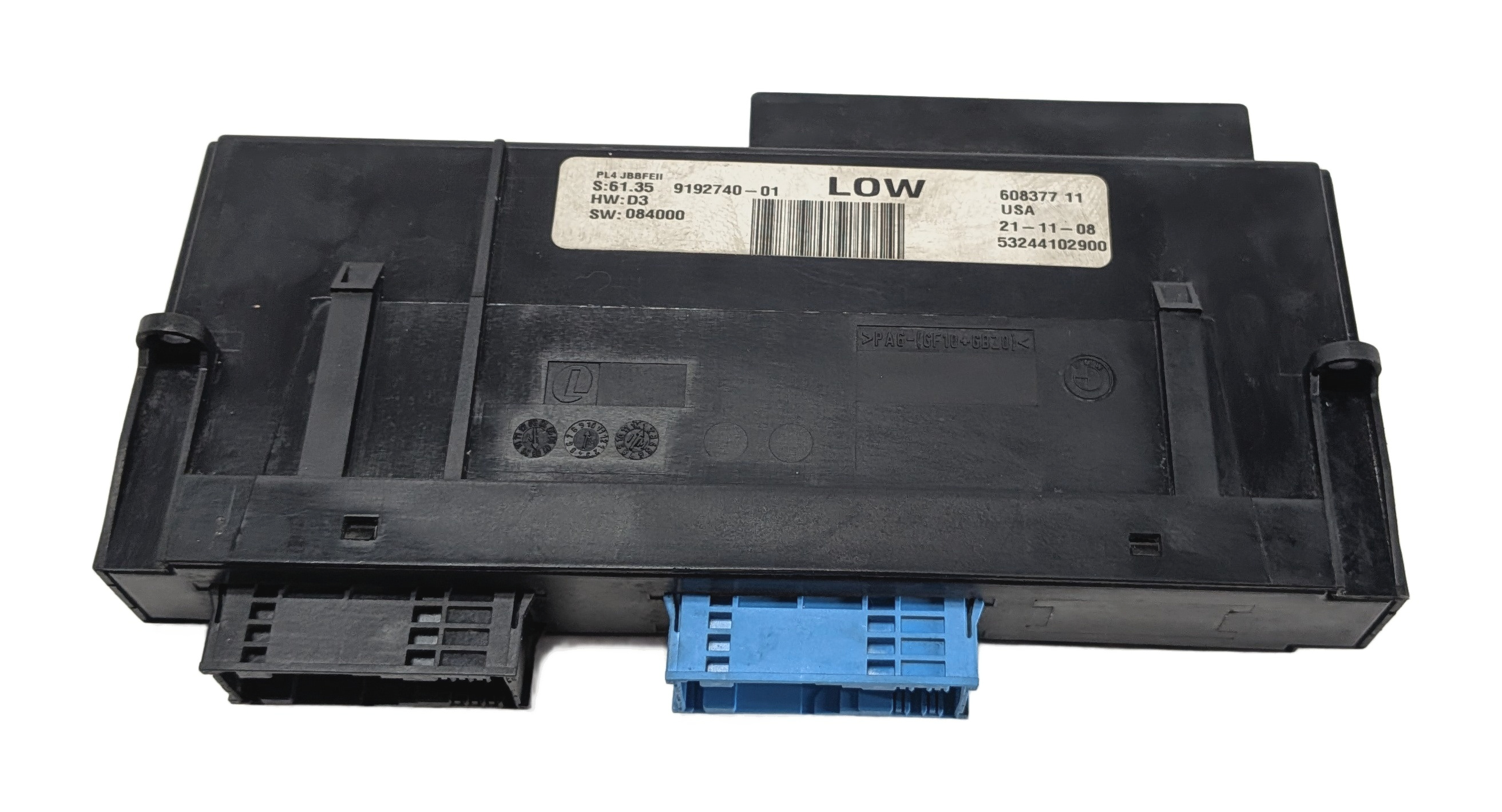 2007-2010 BMW X5 (E70) MAIN PRIMARY BODY CONTROL MODULE COMPUTER (BCM) — exact item pictured