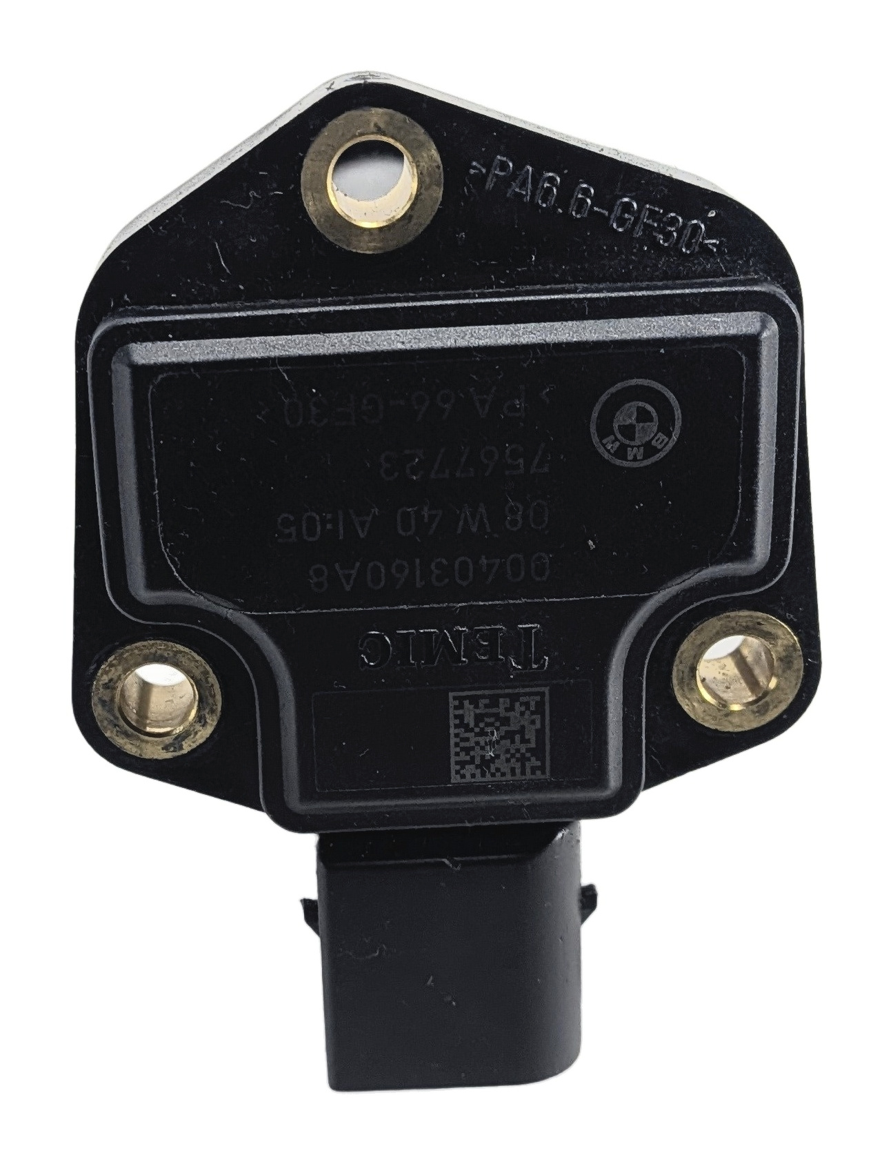 2009 BMW X5 (E70) 4.8L (N62) ENGINE MOTOR OIL FLUID LEVEL SENSOR MODULE — exact item pictured