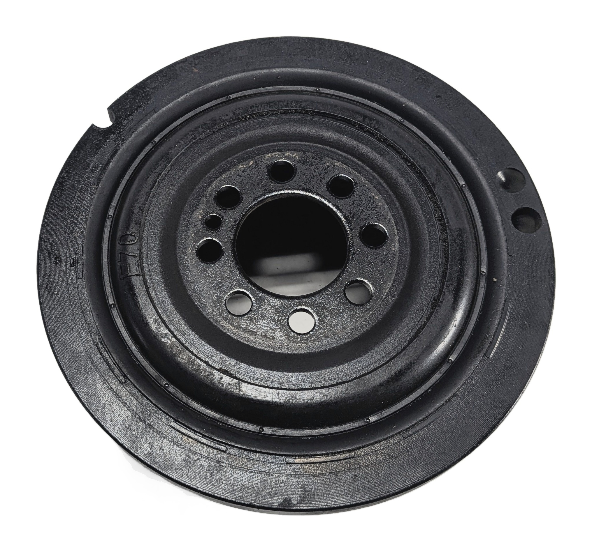 07-10 BMW X5 (E70) 4.8L N62 V8 ENGINE HARMONIC BALANCER CRANKSHAFT PULLEY — exact item pictured