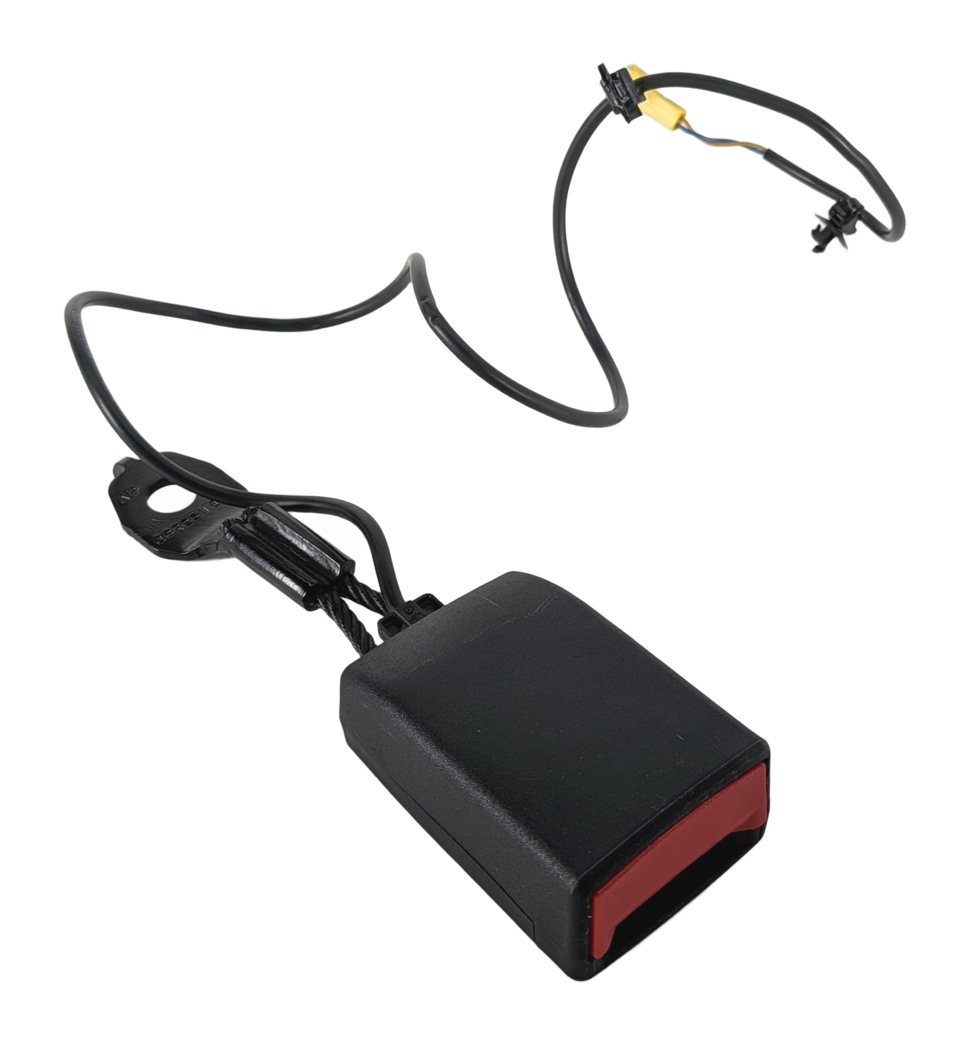 14-20 MERCEDES B CLA GLA C117 W242 X156 FRONT RIGHT PASSENGER SEATBELT RECEIVER — exact item pictured