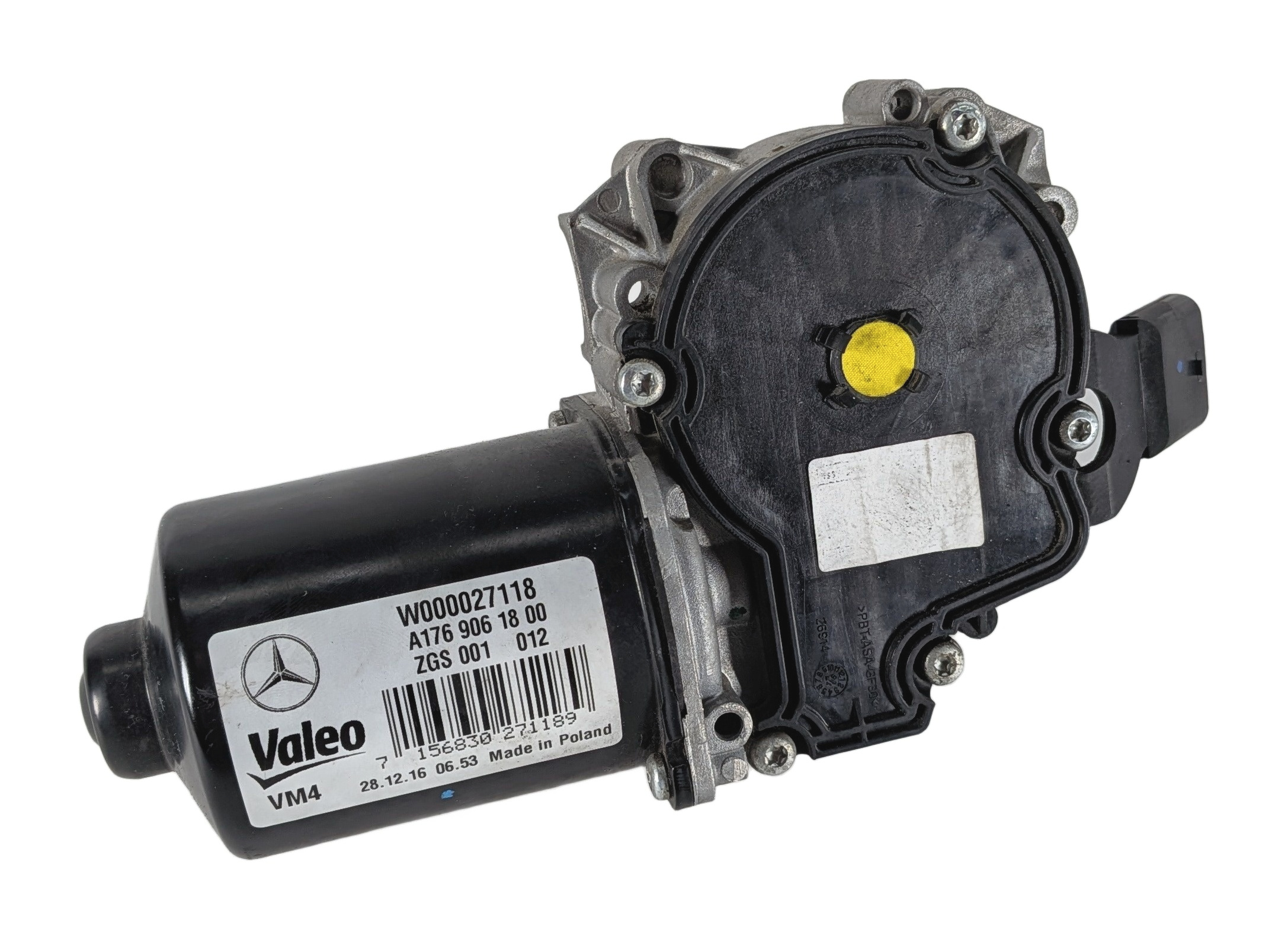 2014-2020 MERCEDES BENZ CLA GLA CLASS (C117 X156) FRONT WINDSHIELD WIPER MOTOR — exact item pictured
