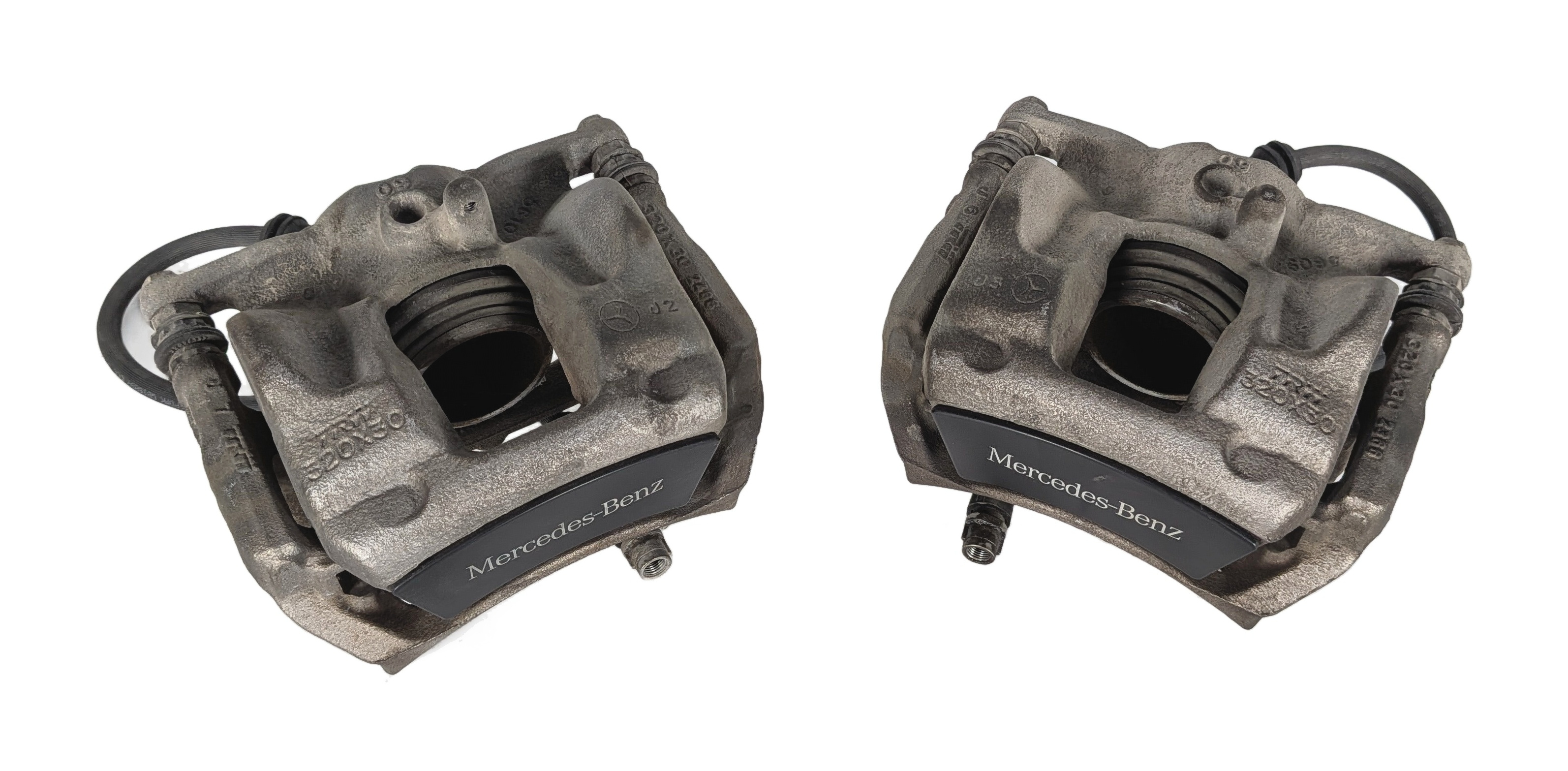 13-20 MERCEDES B250 GLA250 W246 X156 FRONT LEFT & RIGHT BRAKE CALIPER SET/2 — exact item pictured