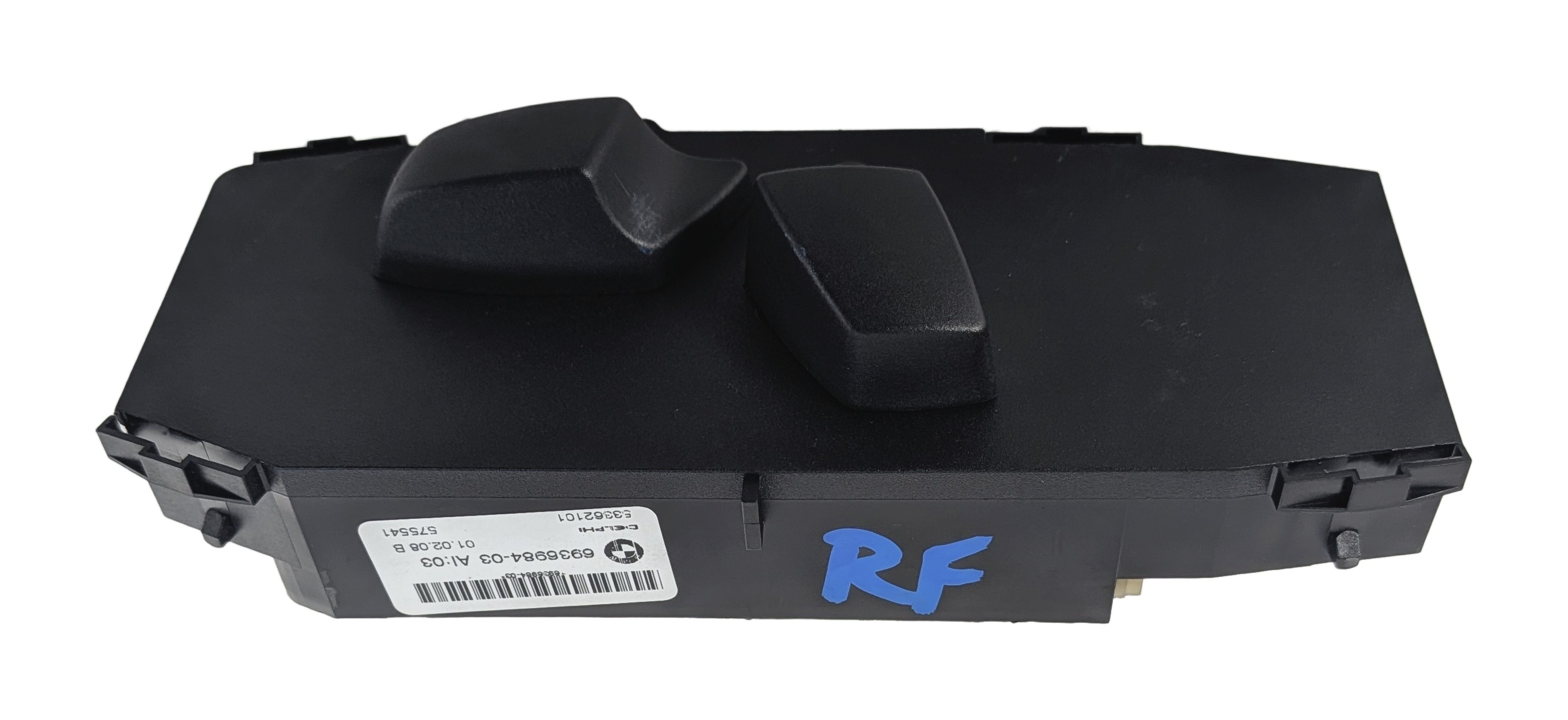 08 BMW 335I (E90) FRONT RIGHT PASSENGER POWER SEAT ADJUSTMENT SWITCH — exact item pictured