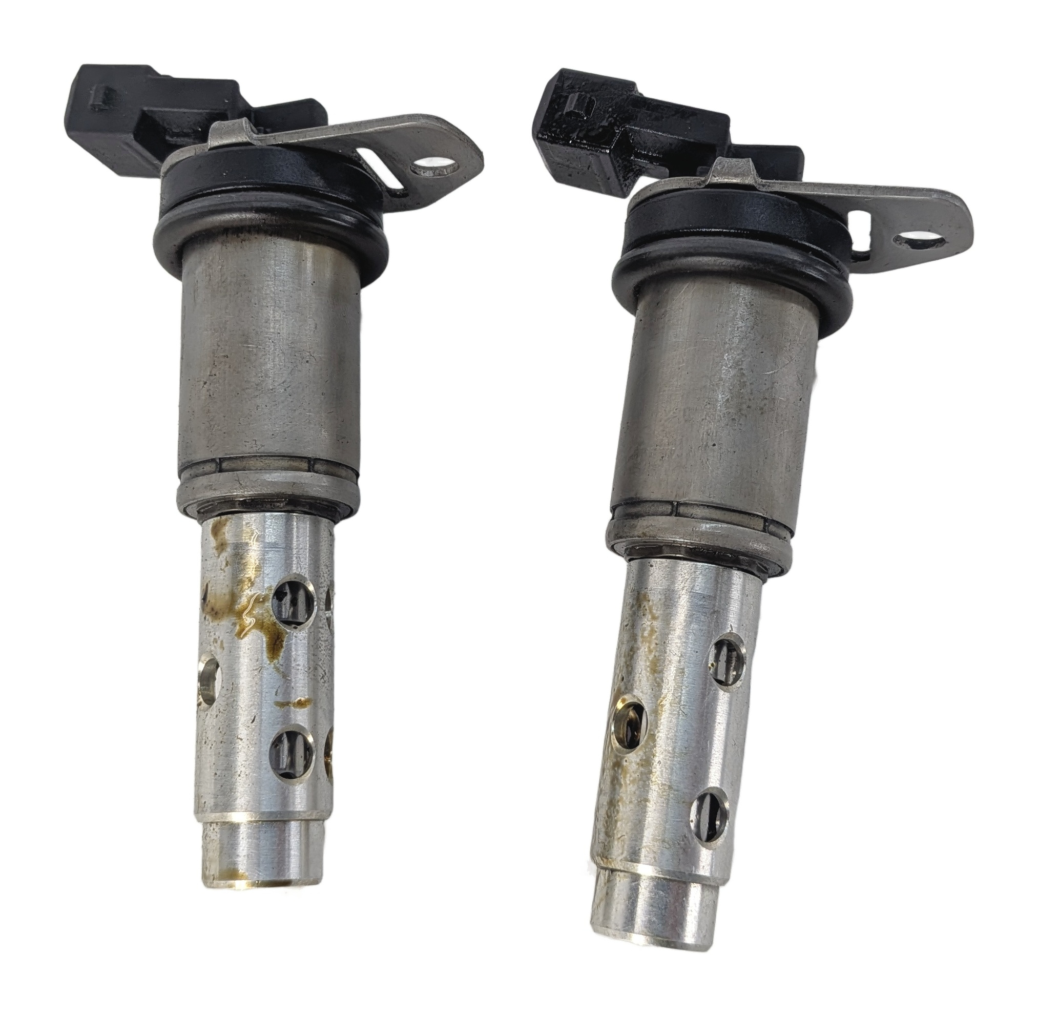 08 BMW 335I (E90) 3.0L (N54) ENGINE VANOS VARIABLE TIMING SOLENOID SET/2 — exact item pictured