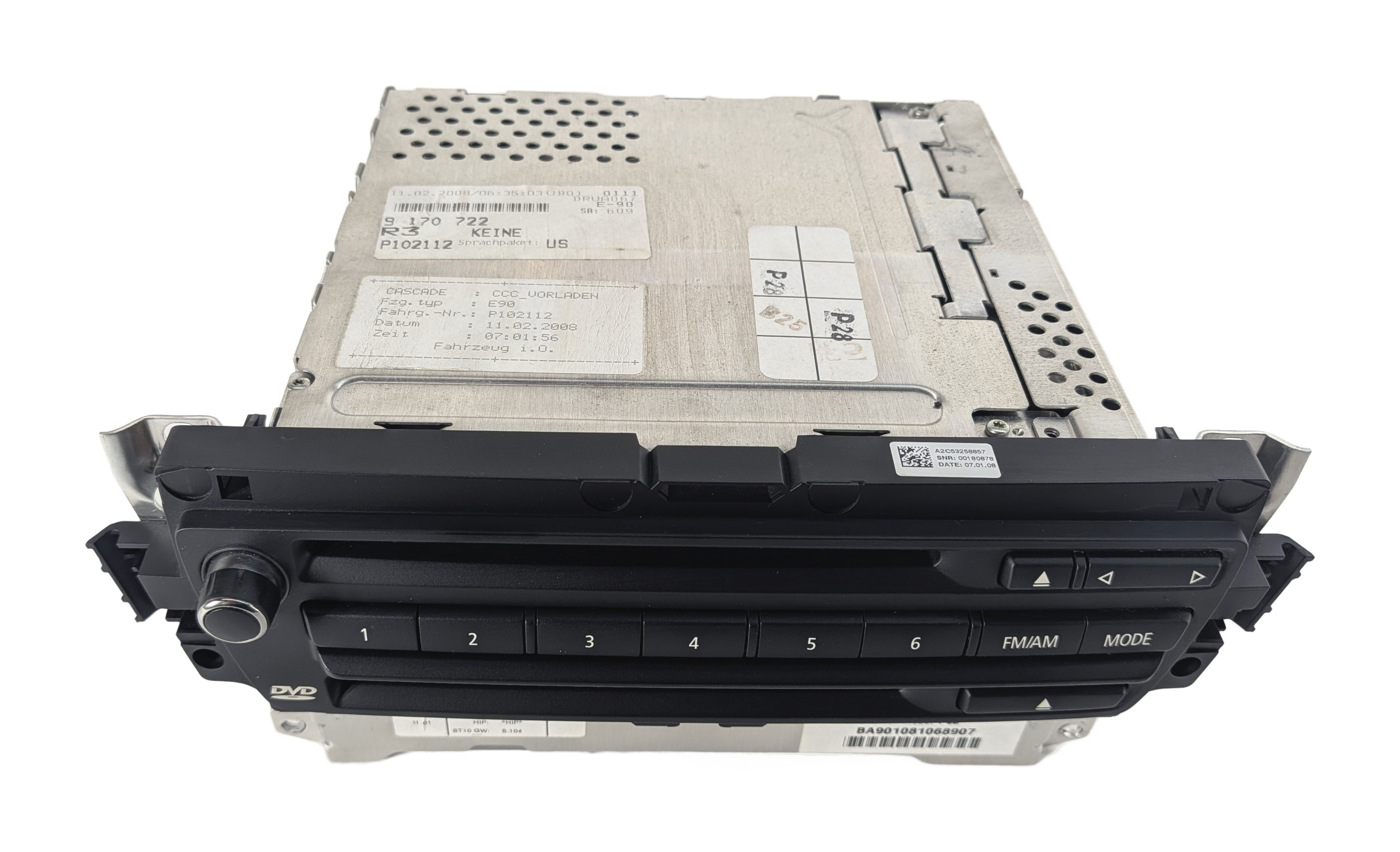 07-09 BMW 3 SERIES M3 (E90 E92) NAVIGATION GPS RADIO CD PLAYER HEAD UNIT — exact item pictured