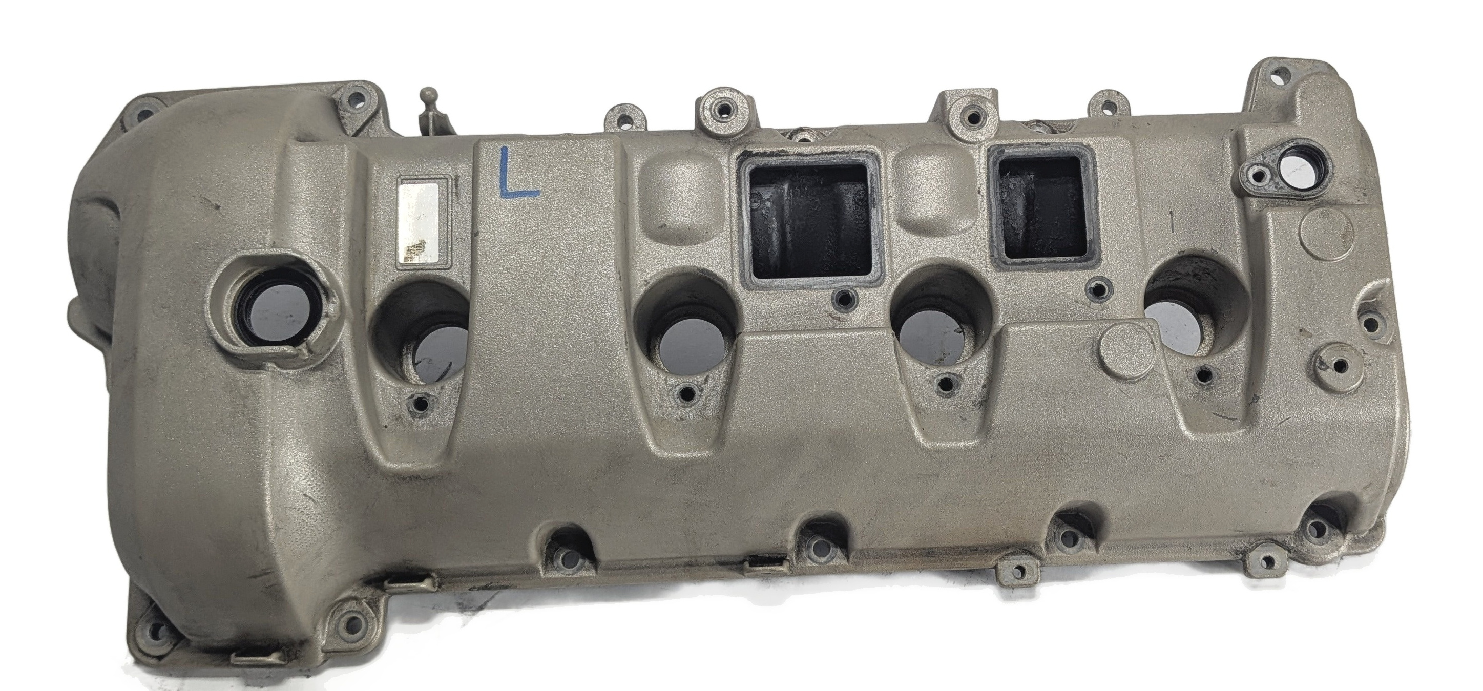 2010-2018 PORSCHE CAYENNE PANAMERA (958 970 G1) 4.8L V8 ENGINE LEFT VALVE COVER — exact item pictured