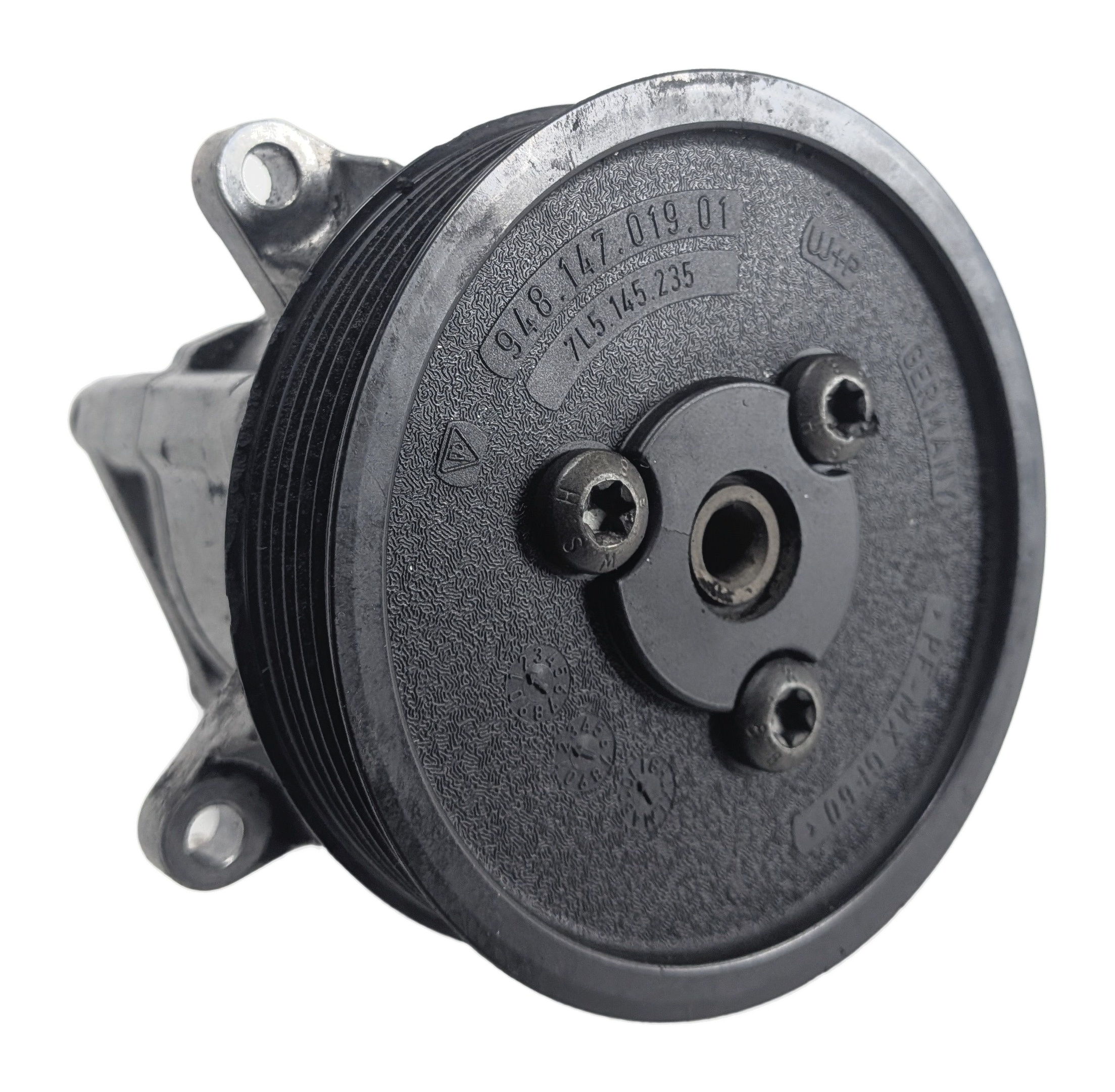 10-16 PORSCHE PANAMERA (970 G1) 4.8L M48 POWER STEERING PUMP (AIR SUSPENSION) — exact item pictured