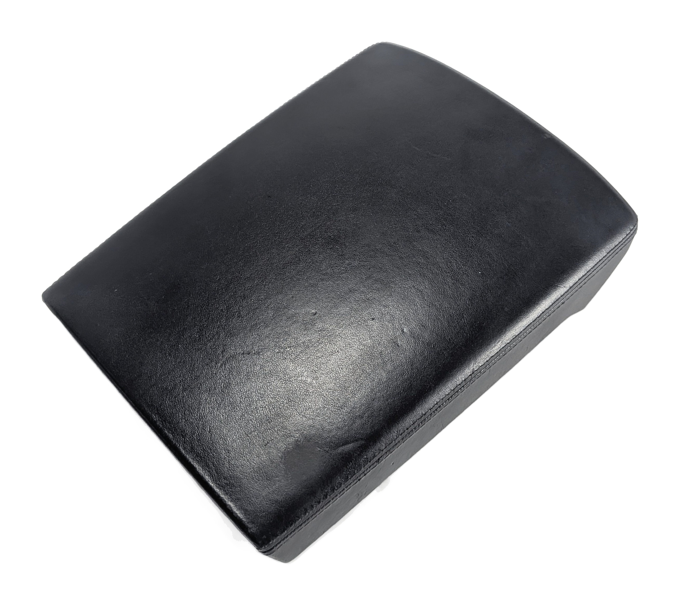 2010-2016 PORSCHE PANAMERA (970 G1) FRONT CENTER CONSOLE ARMREST LID (Black) — exact item pictured