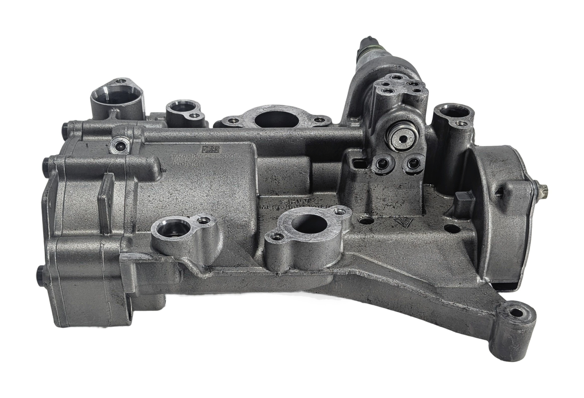 2011 PORSCHE PANAMERA (970) 4.8L M48 V8 ENGINE MOTOR OIL FLUID PUMP ASSEMBLY — exact item pictured