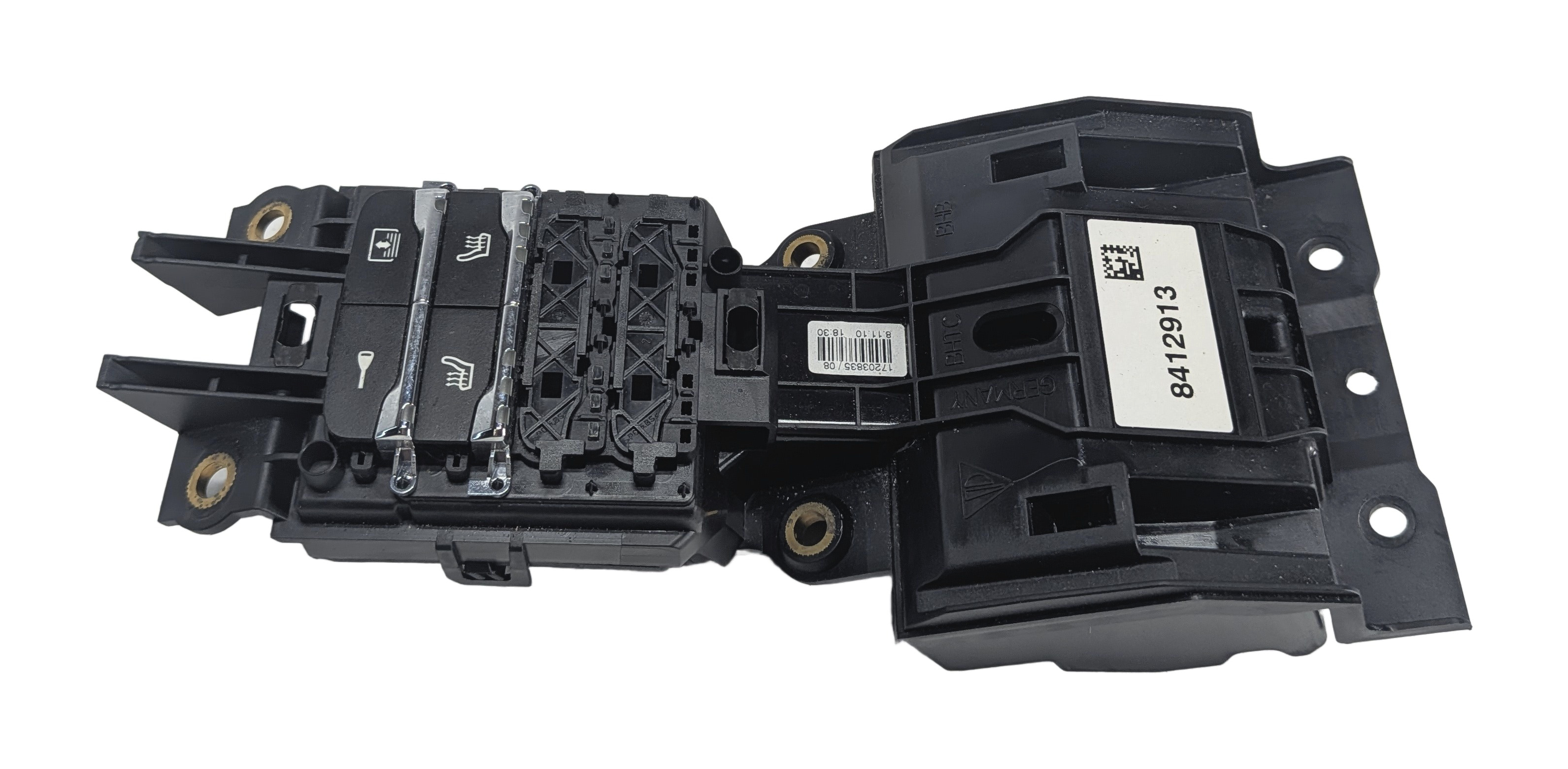 2011 PORSCHE PANAMERA (970) REAR CENTER CONSOLE HEATED SEAT SUNSHADE LOCK SWITCH — exact item pictured