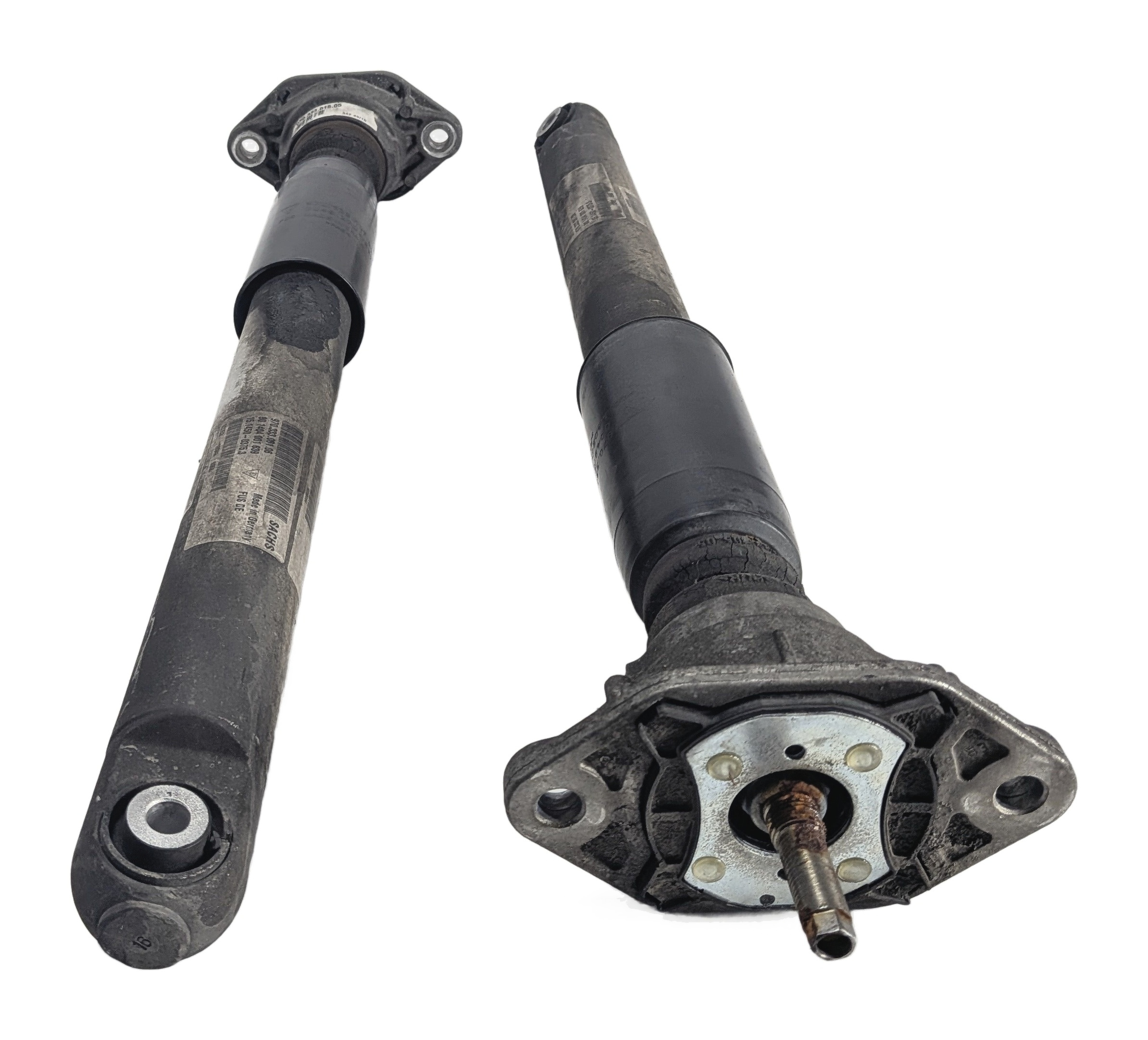 2011 PORSCHE PANAMERA (970) REAR SHOCK ABSORBER STRUT PASM ADAPTIVE SET/2 RWD — exact item pictured