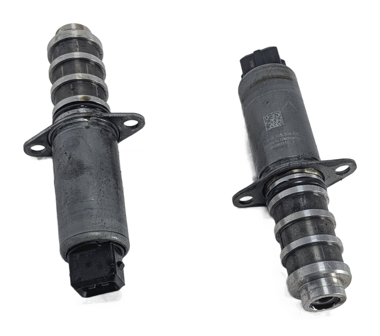 2011 PORSCHE PANAMERA (970) 4.8L ENGINE VARIABLE VALVE TIMING VVT SOLENOID SET/2 — exact item pictured
