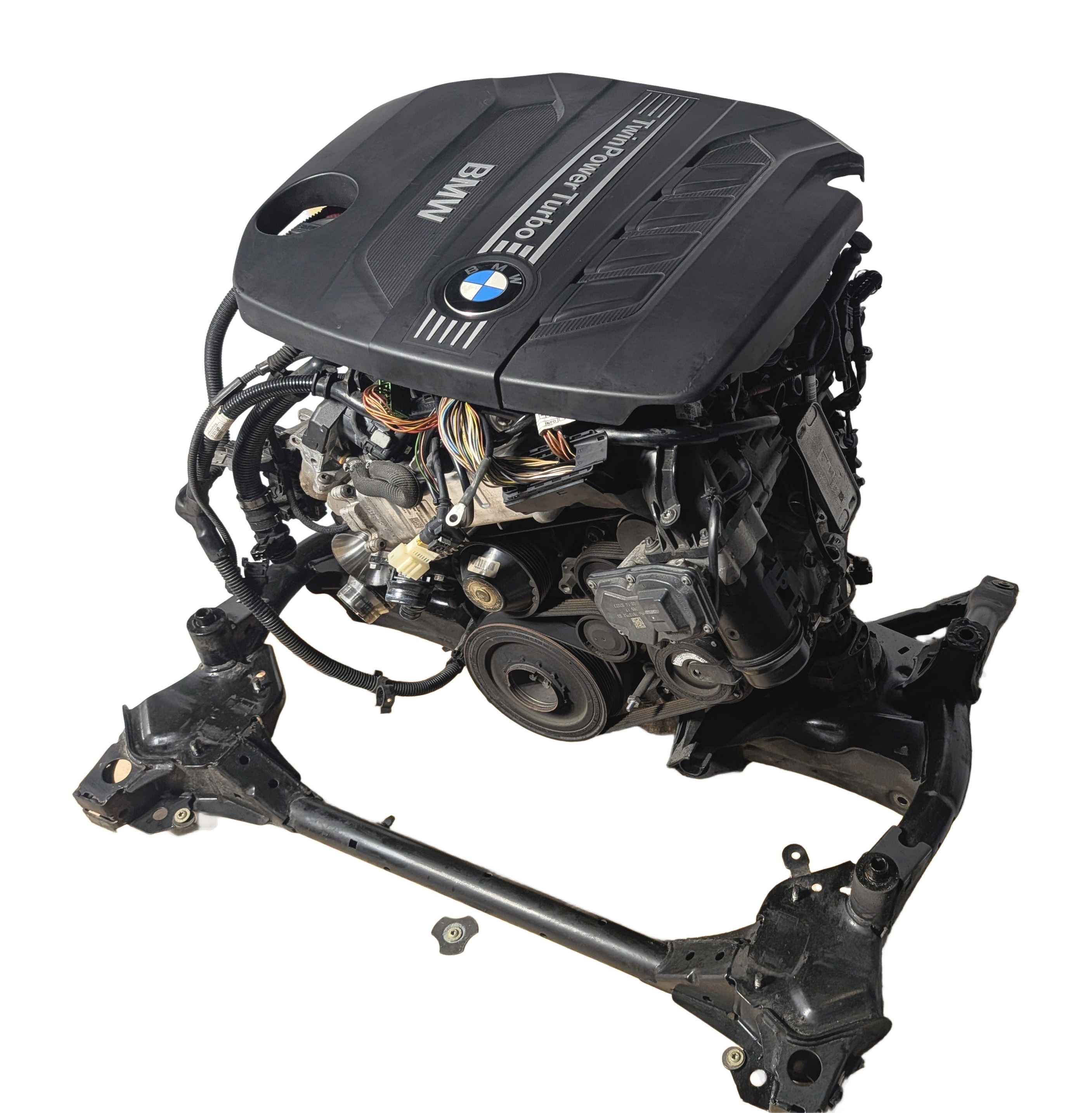 2014 BMW 328D (F30) 2.0L TURBO DIESEL (N47T) ENGINE ASSEMBLY (94k) — exact item pictured
