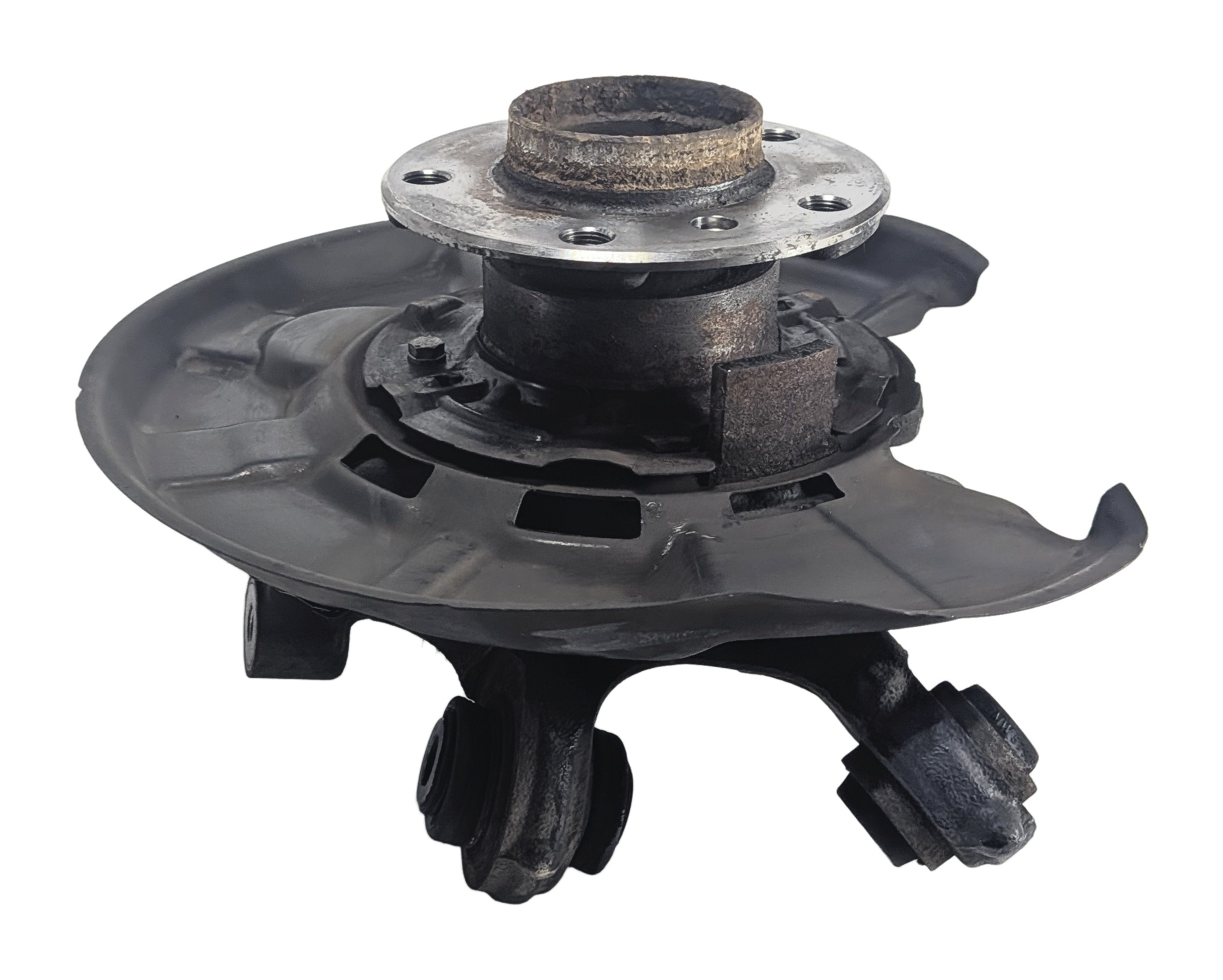 2012-2018 BMW 320i 328i 340i (F30) SEDAN RWD RIGHT PASSENGER REAR KNUCKLE HUB — exact item pictured