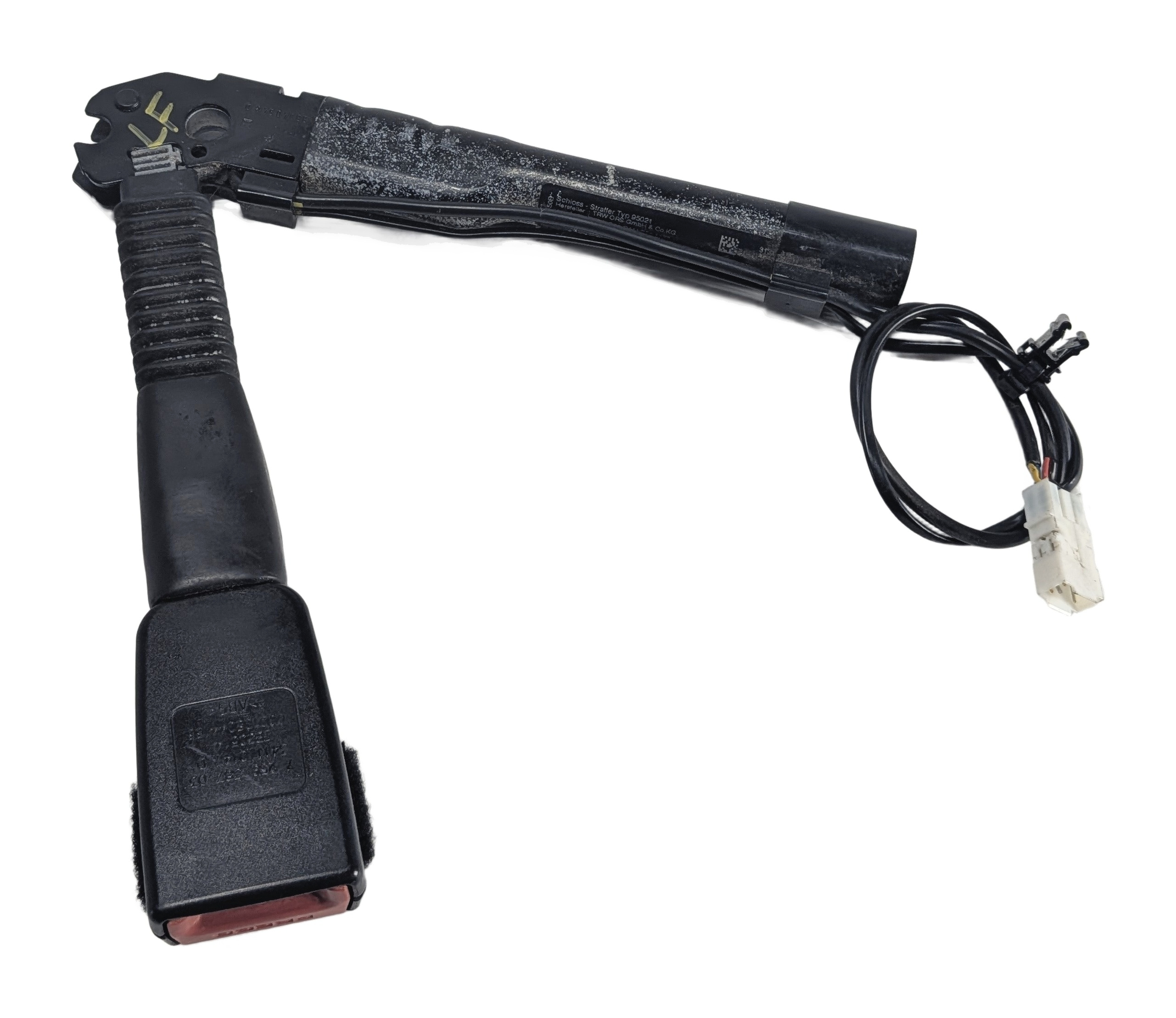 2012-2019 BMW 2 3 4 SERIES (F22 F30 F32) LEFT FRONT DRIVER SEATBELT RECEIVER — exact item pictured