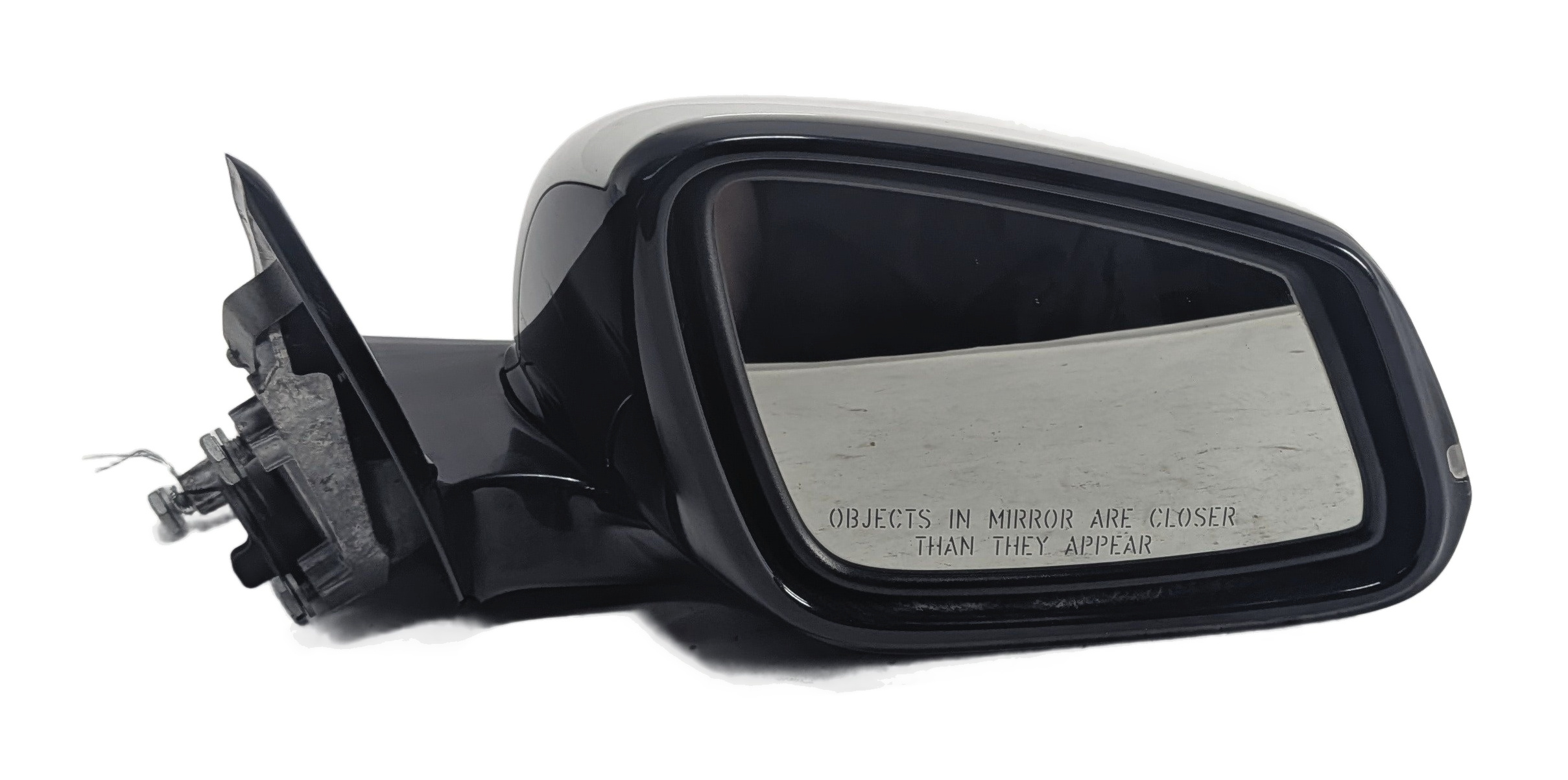 13-16 BMW 320i 328i 335i 340i (F30) RIGHT P-FOLD AUTODIM HEATED MIRROR (White) — exact item pictured