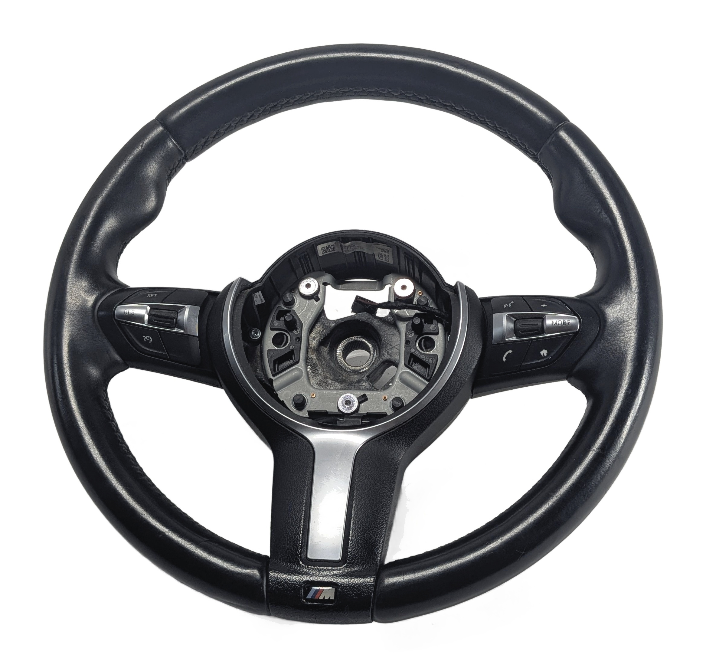 2012-2020 BMW 3 4 SERIES (F30 F32) M SPORT STEERING WHEEL w/PADDLES (Black) — exact item pictured