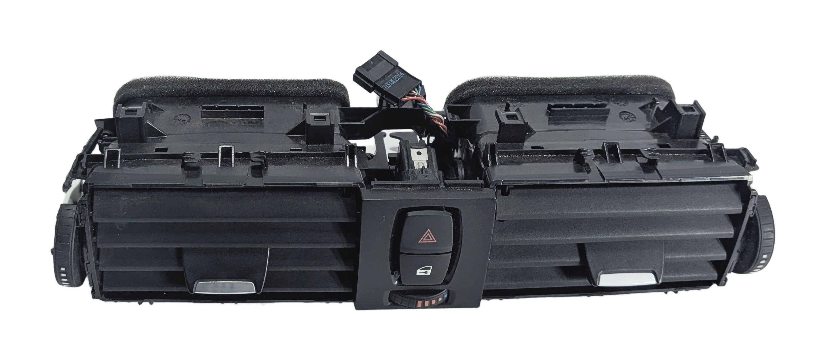 2014 BMW 328D (F30) FRONT CENTER DASH HEAT AIR AC VENT (Black) — exact item pictured