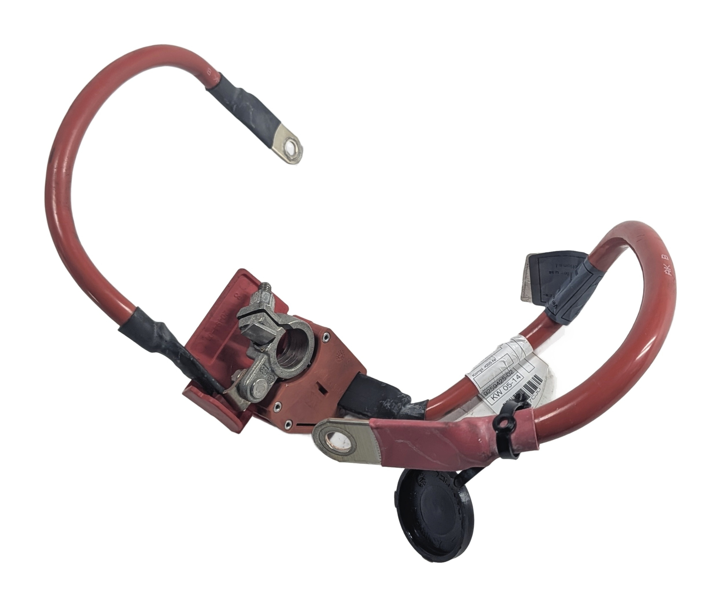 2014 BMW 328D (F30) 2.0L POSITIVE BATTERY CABLE w/SAFETY TERMINAL — exact item pictured